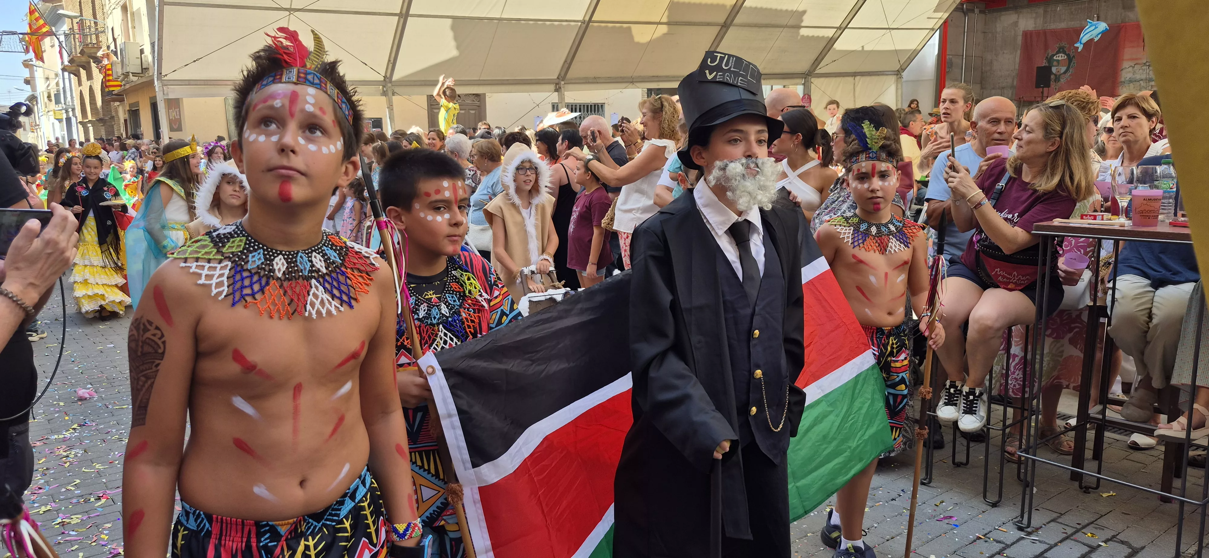 Imágenes del inicio de las fiestas de Almudévar 2026. Foto Myriam Martínez