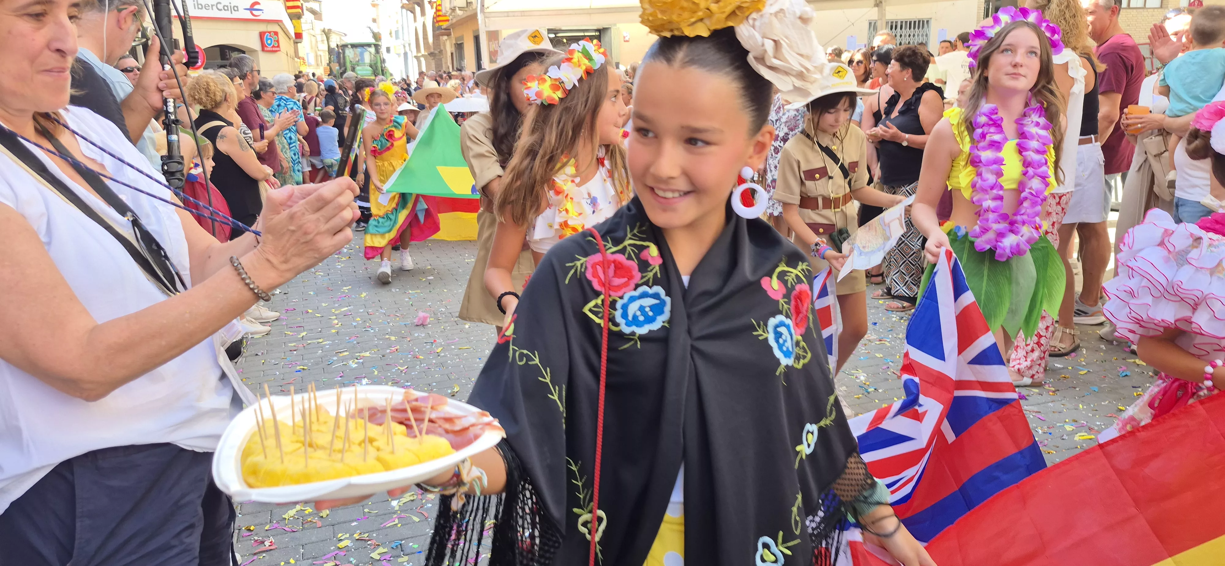Imágenes del inicio de las fiestas de Almudévar 2026. Foto Myriam Martínez