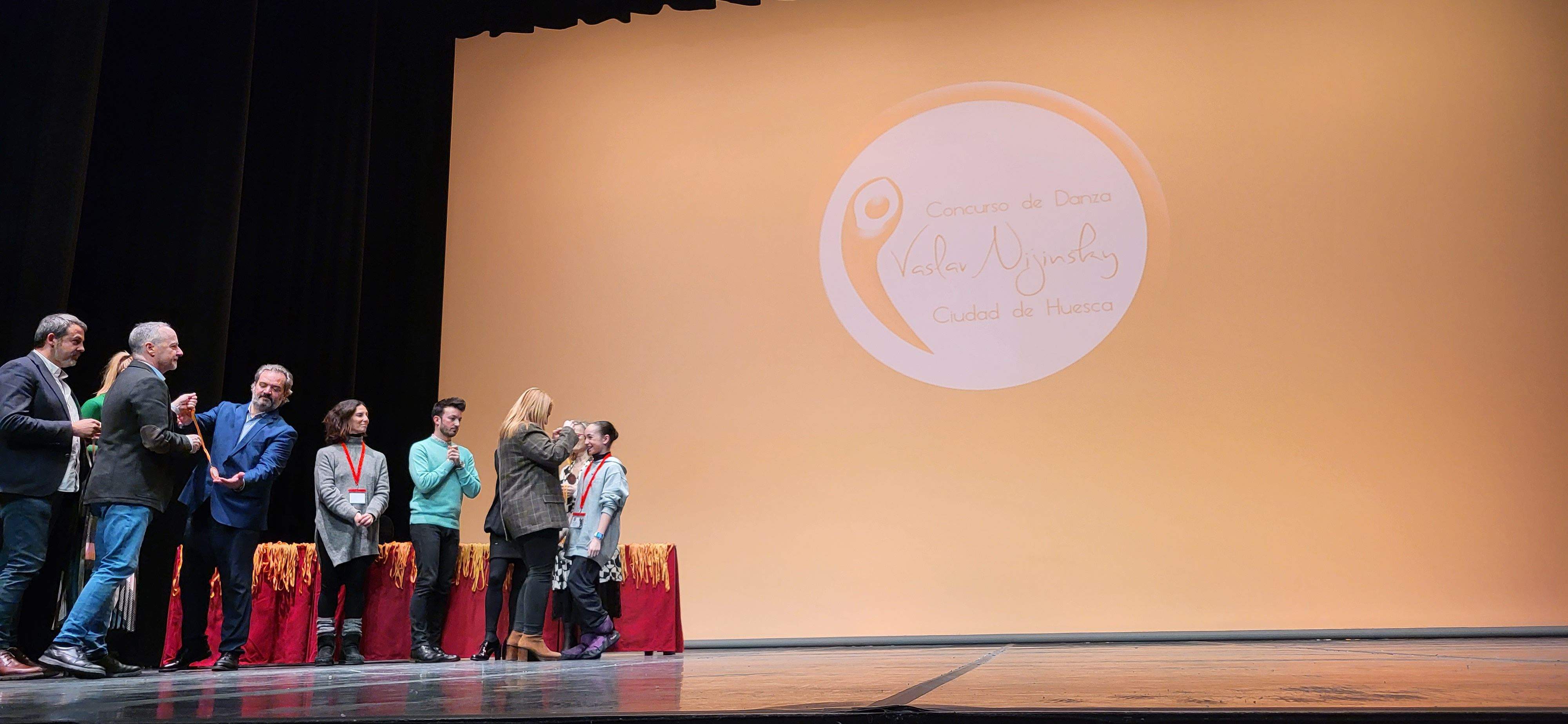 Entrega de premios del IX Concurso de Danza Vaslav Nijinsky Ciudad de Huesca. Foto Myriam Martínez