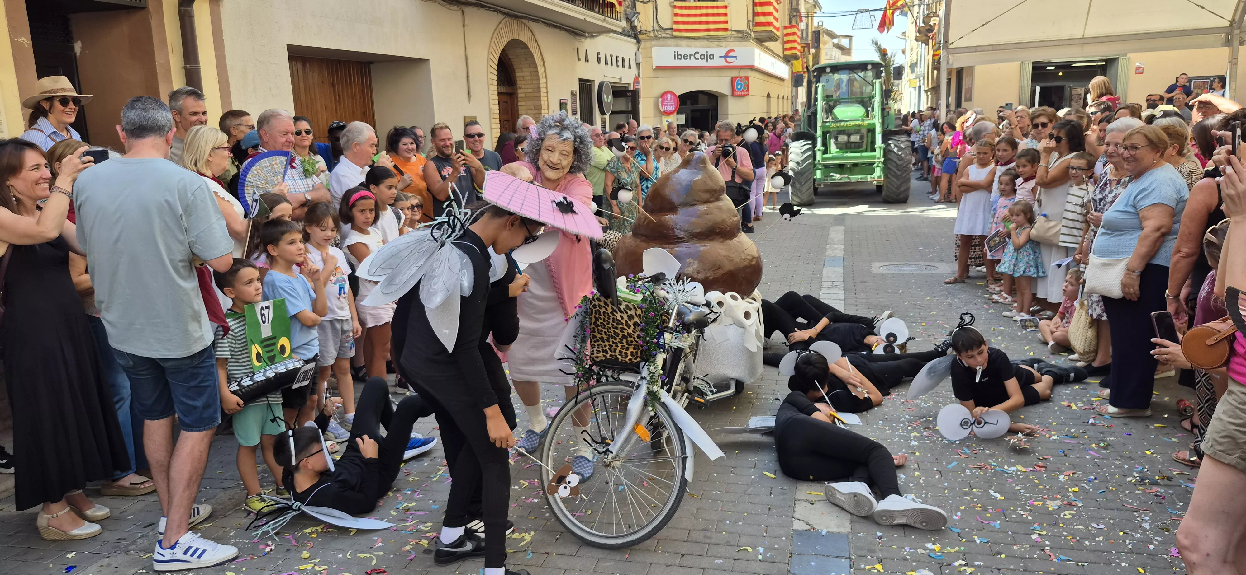 Imágenes del inicio de las fiestas de Almudévar 2026. Foto Myriam Martínez