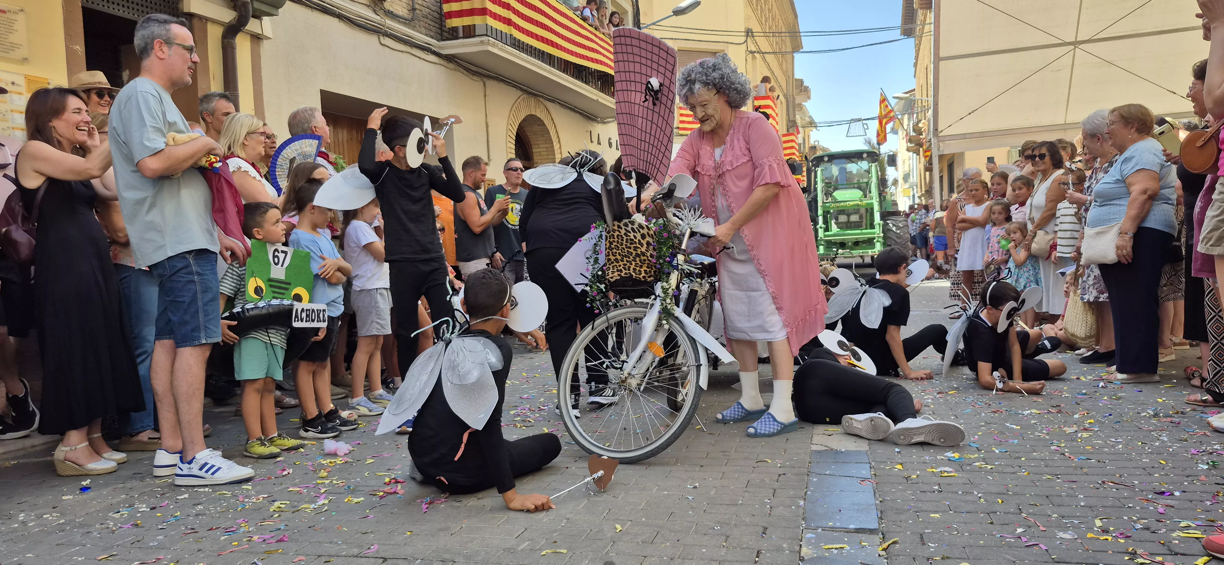 Imágenes del inicio de las fiestas de Almudévar 2026. Foto Myriam Martínez