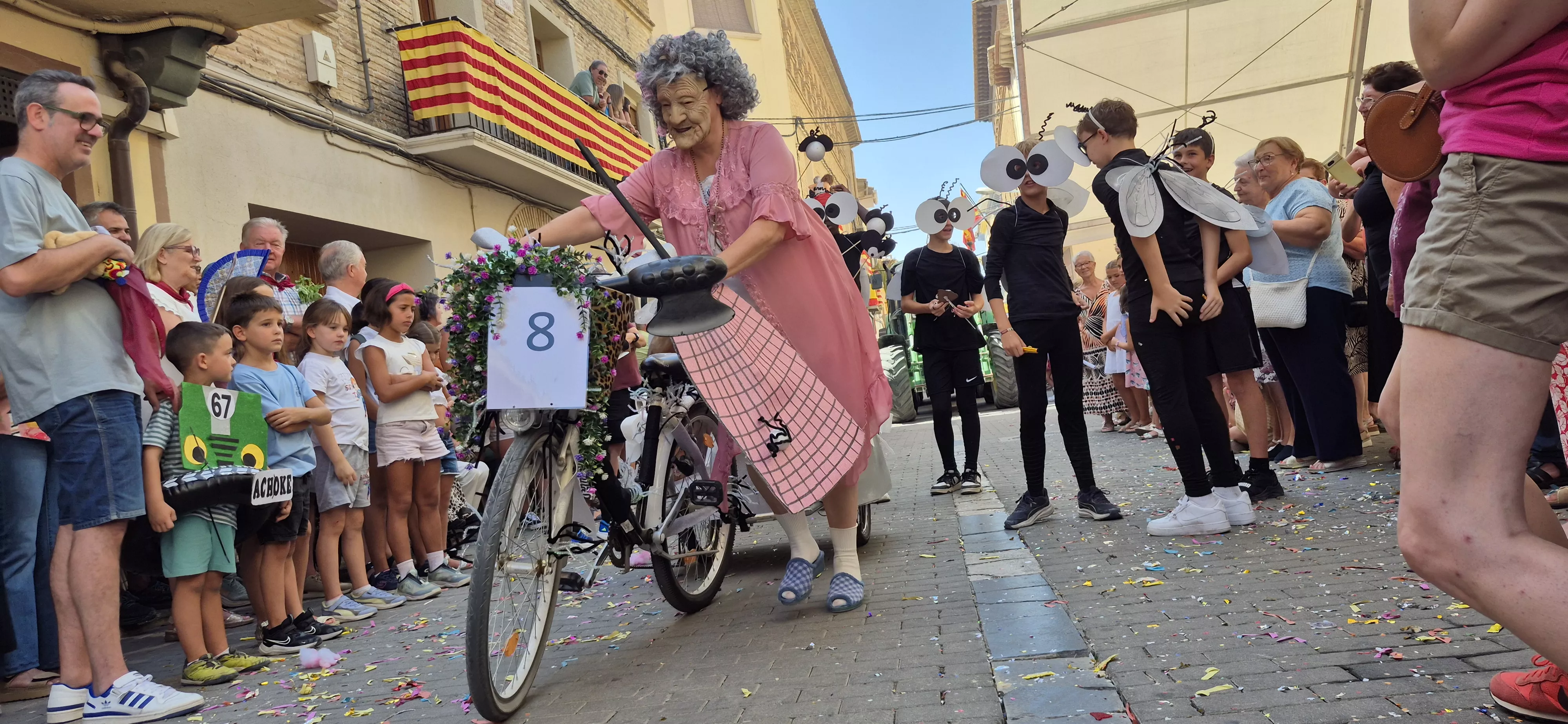 Imágenes del inicio de las fiestas de Almudévar 2026. Foto Myriam Martínez