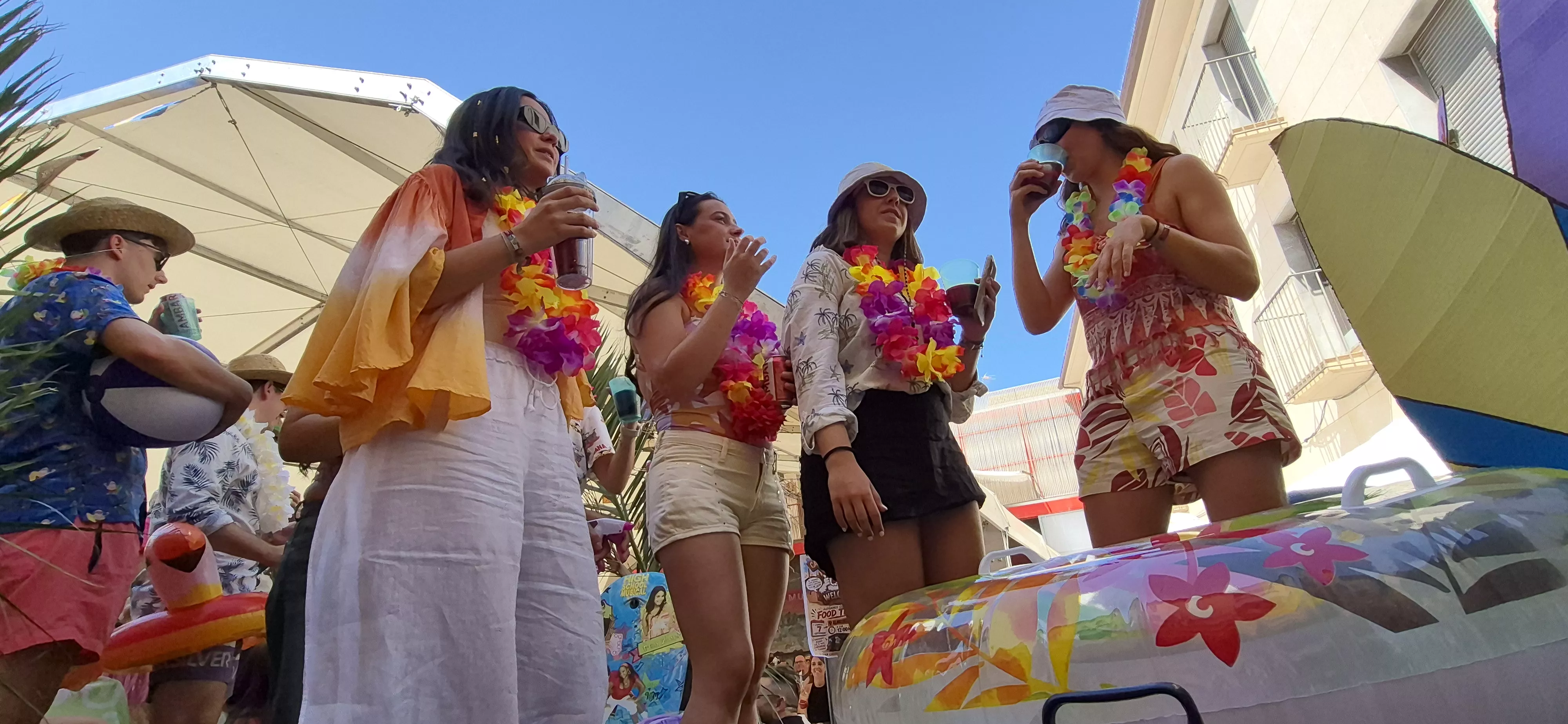 Imágenes del inicio de las fiestas de Almudévar 2026. Foto Myriam Martínez