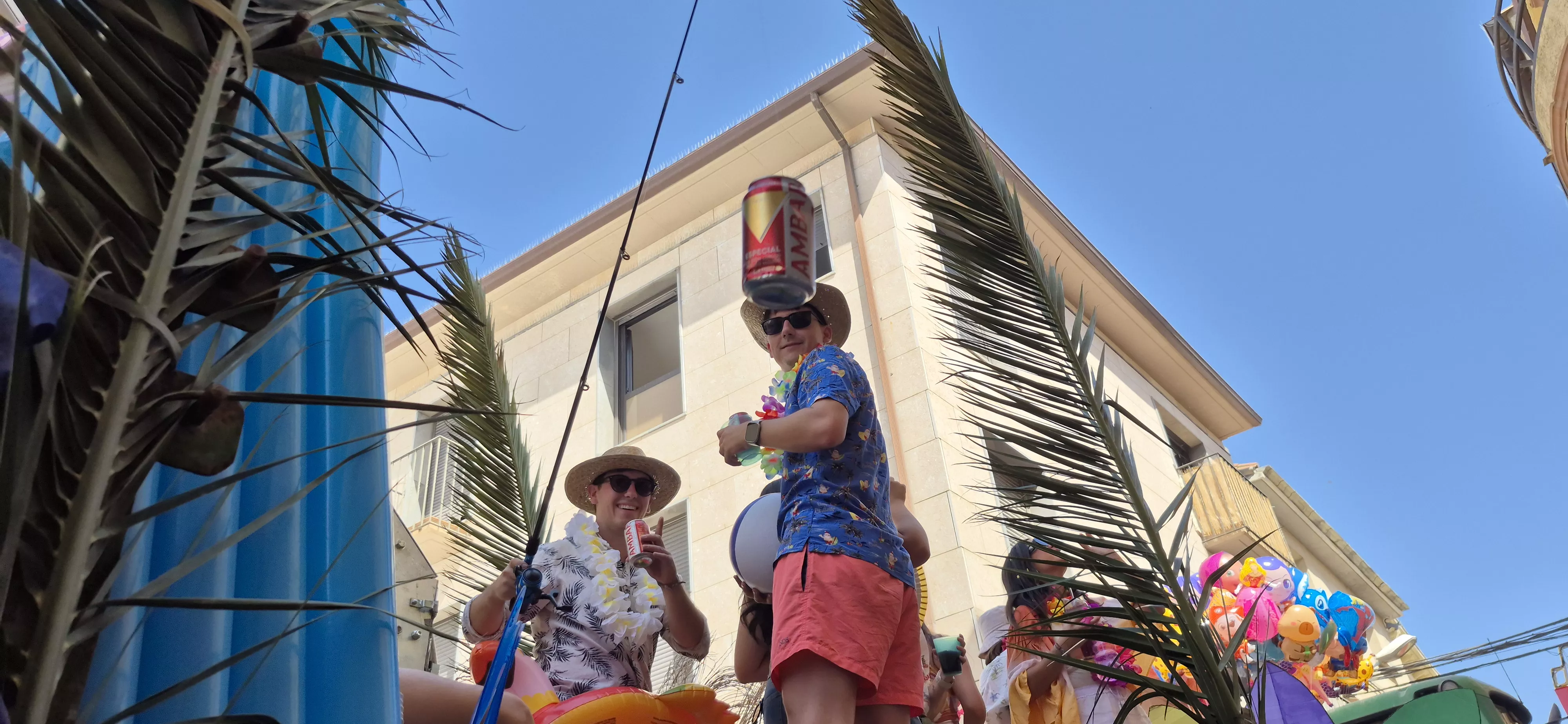 Imágenes del inicio de las fiestas de Almudévar 2026. Foto Myriam Martínez