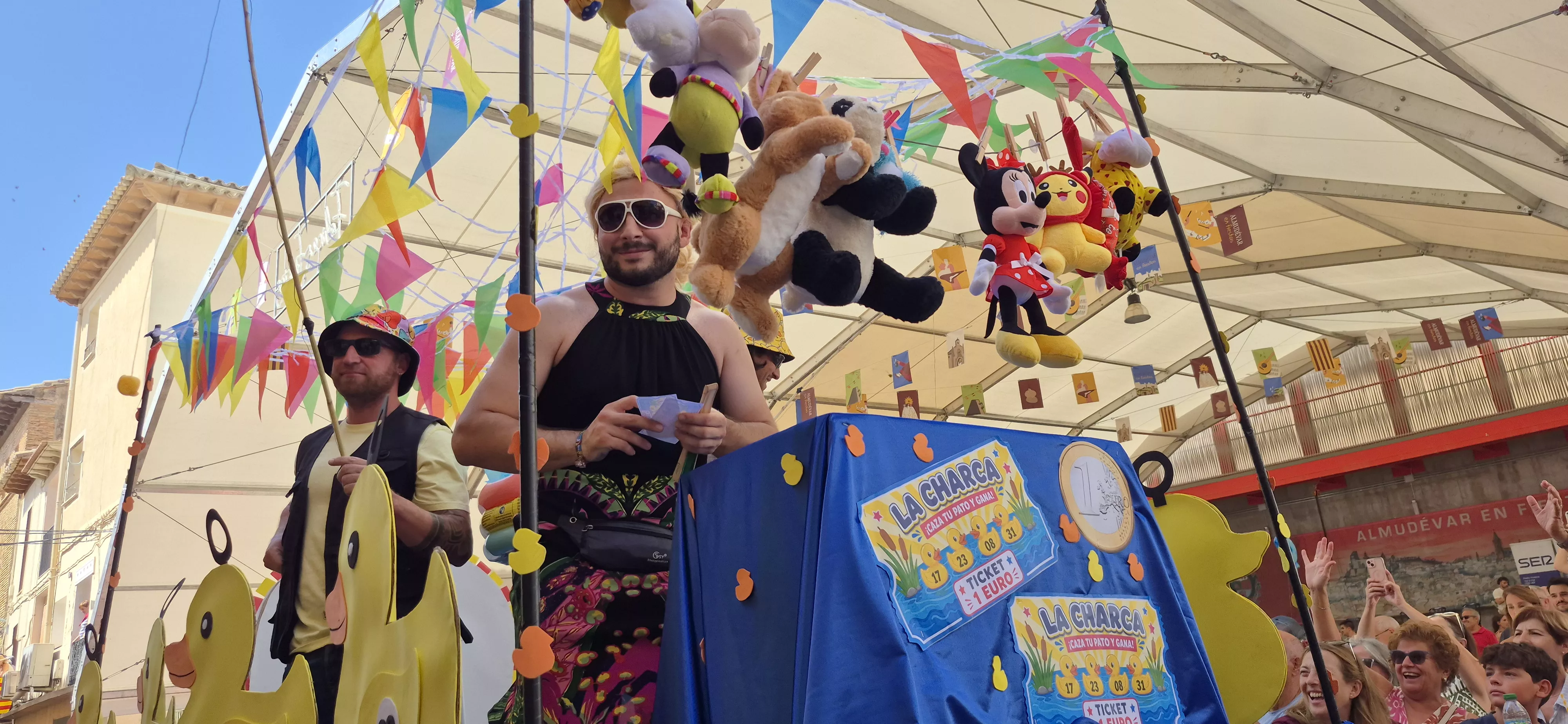 Imágenes del inicio de las fiestas de Almudévar 2026. Foto Myriam Martínez