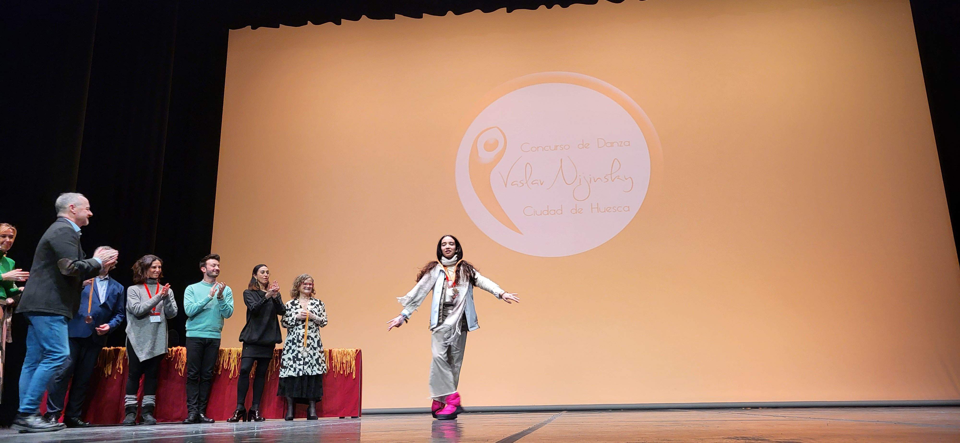 Entrega de premios del IX Concurso de Danza Vaslav Nijinsky Ciudad de Huesca. Foto Myriam Martínez