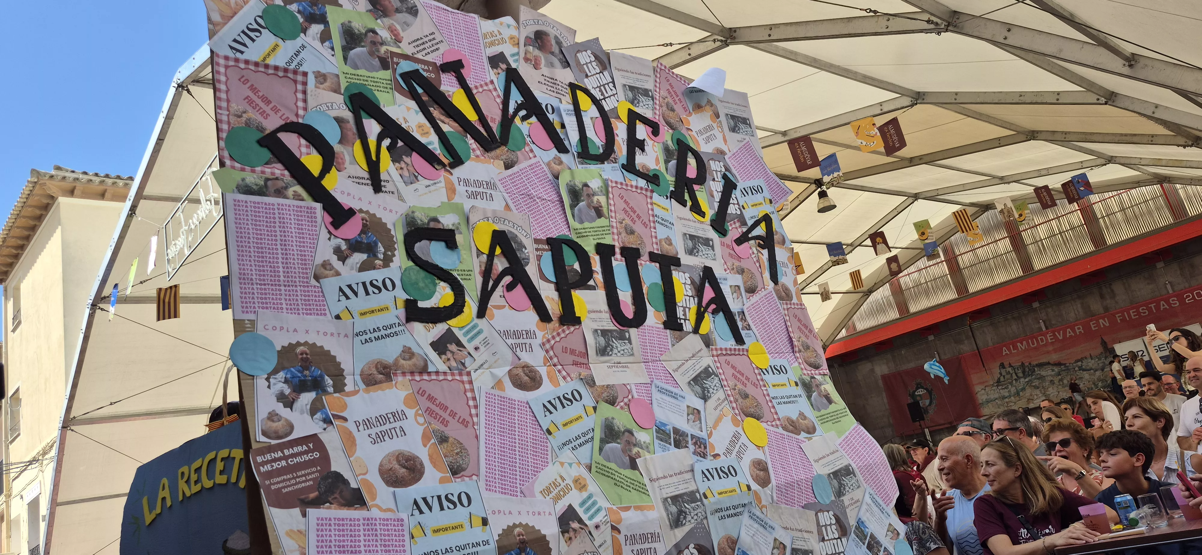 Imágenes del inicio de las fiestas de Almudévar 2026. Foto Myriam Martínez