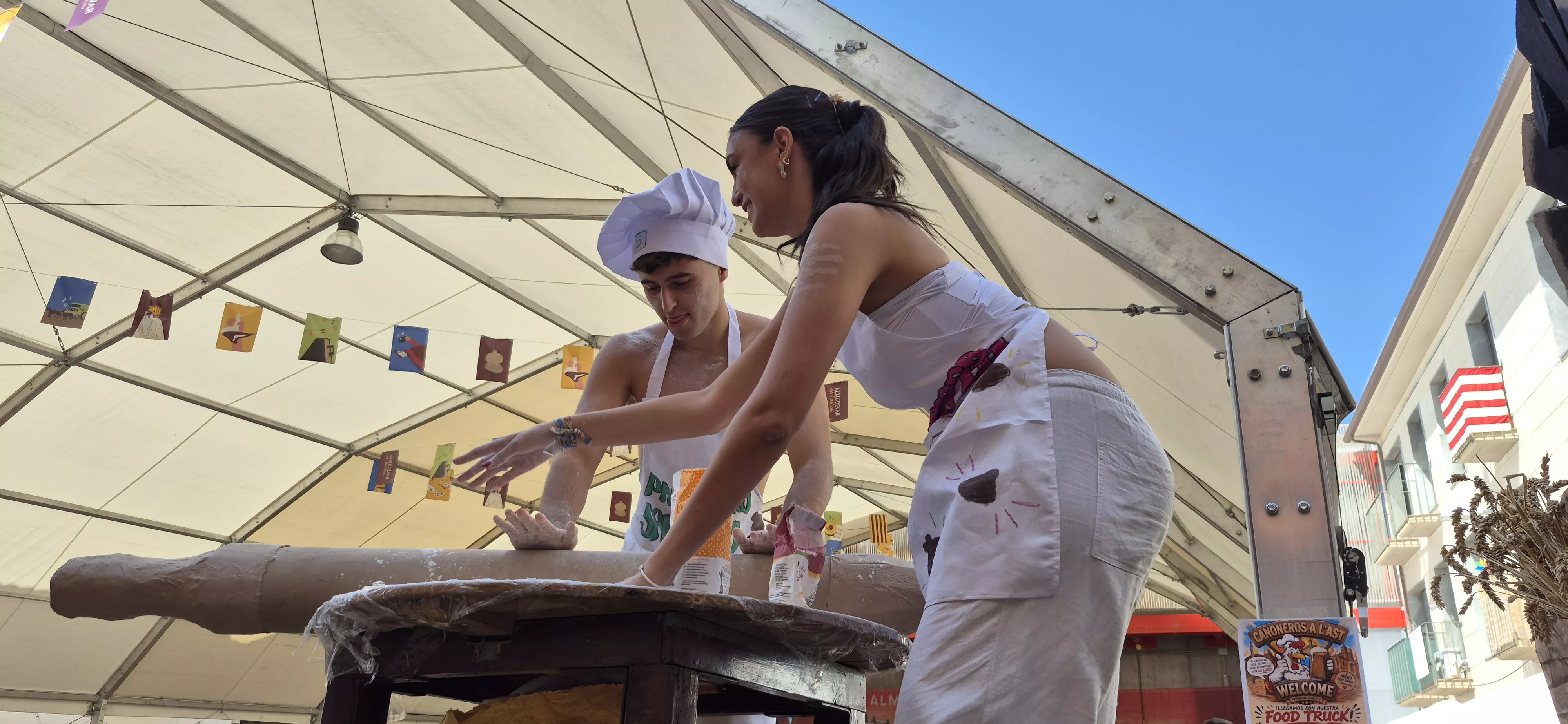 Imágenes del inicio de las fiestas de Almudévar 2026. Foto Myriam Martínez