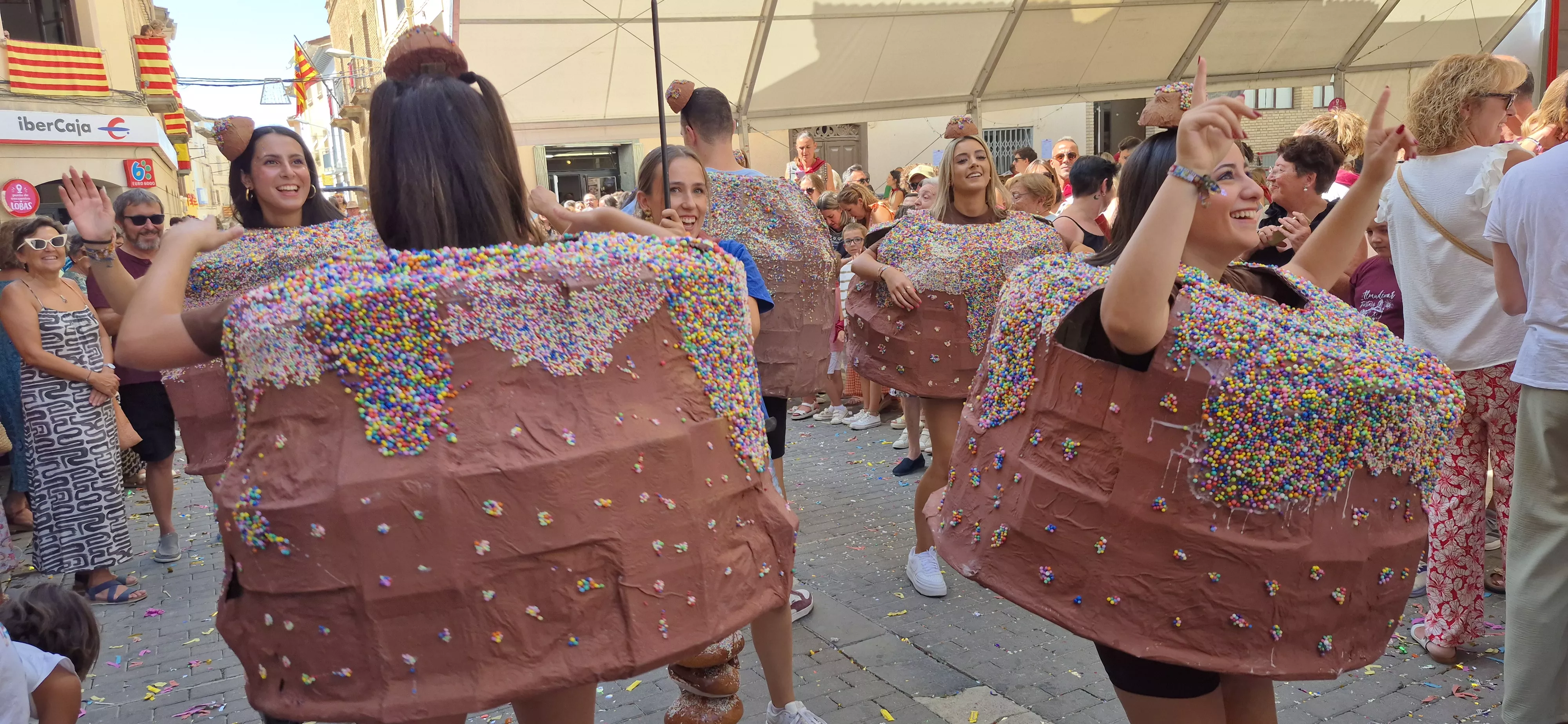 Imágenes del inicio de las fiestas de Almudévar 2026. Foto Myriam Martínez