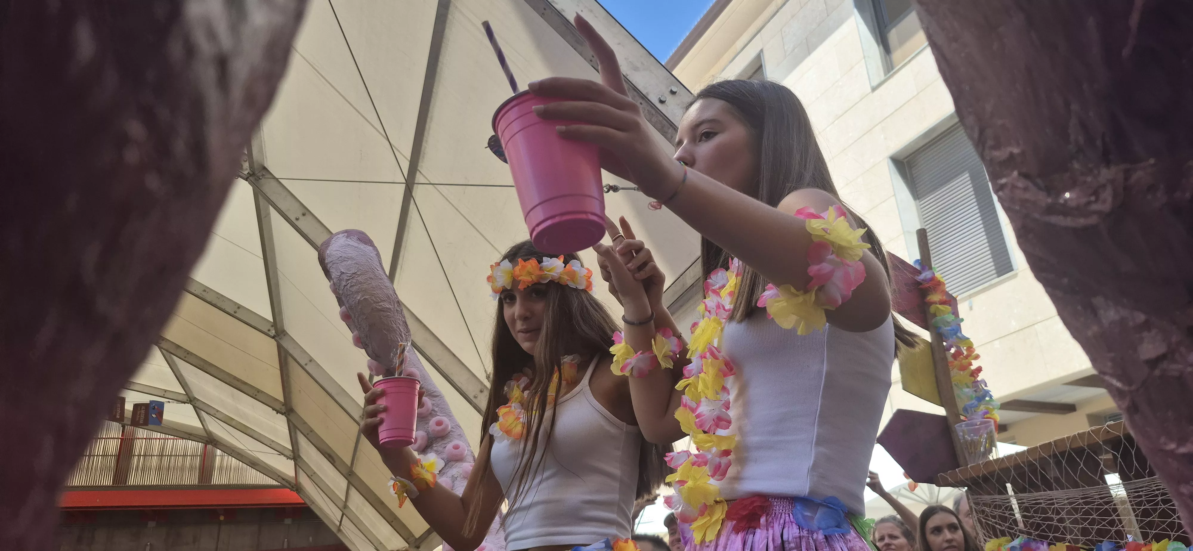 Imágenes del inicio de las fiestas de Almudévar 2026. Foto Myriam Martínez