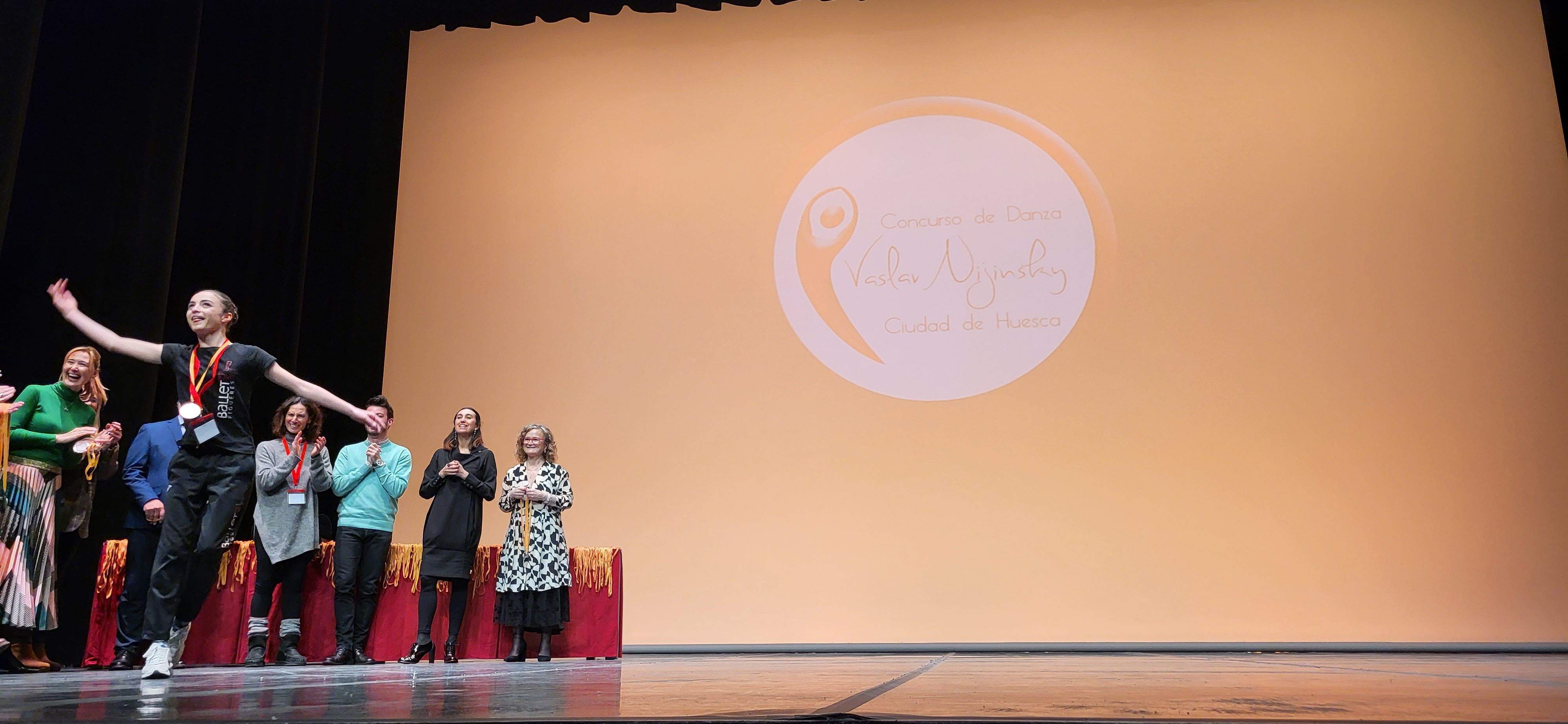Entrega de premios del IX Concurso de Danza Vaslav Nijinsky Ciudad de Huesca. Foto Myriam Martínez