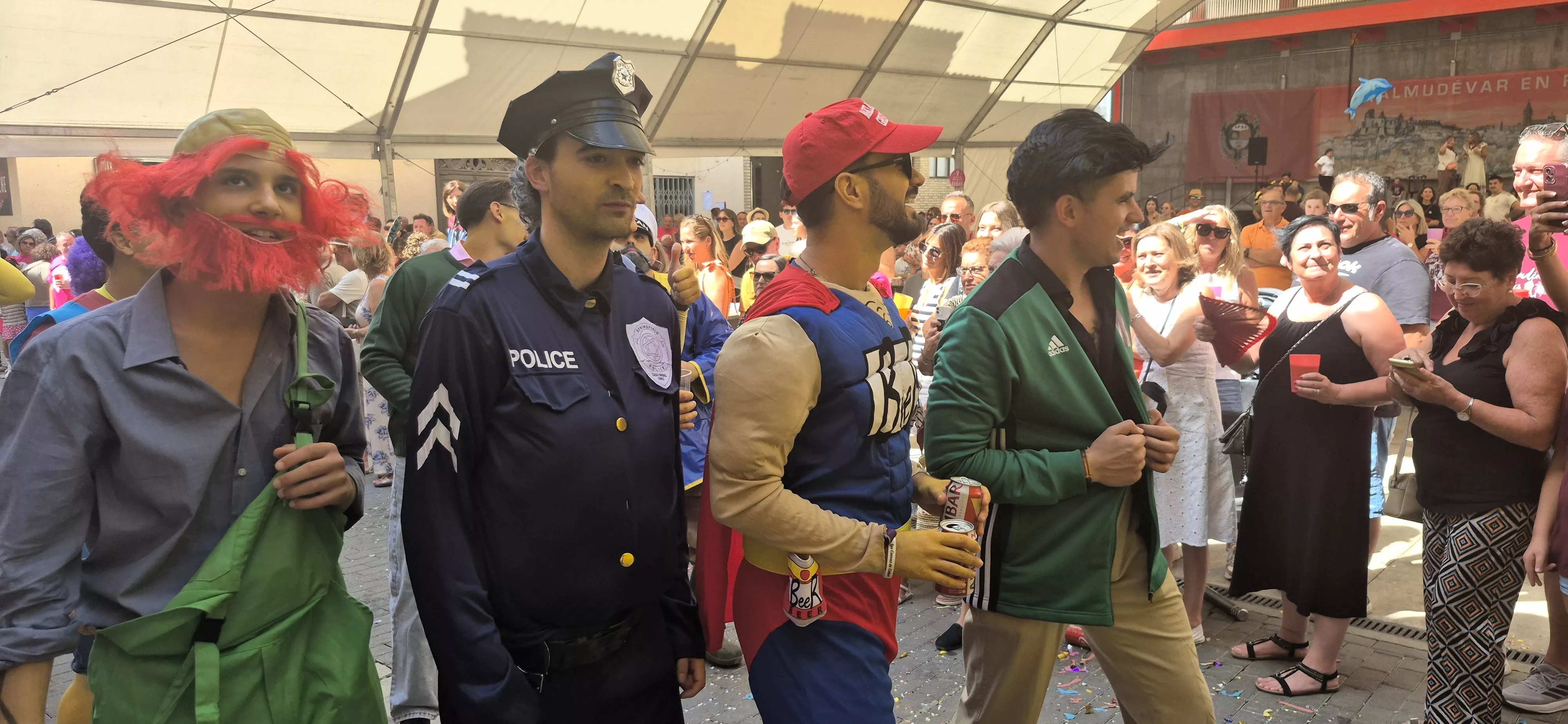 Imágenes del inicio de las fiestas de Almudévar 2026. Foto Myriam Martínez
