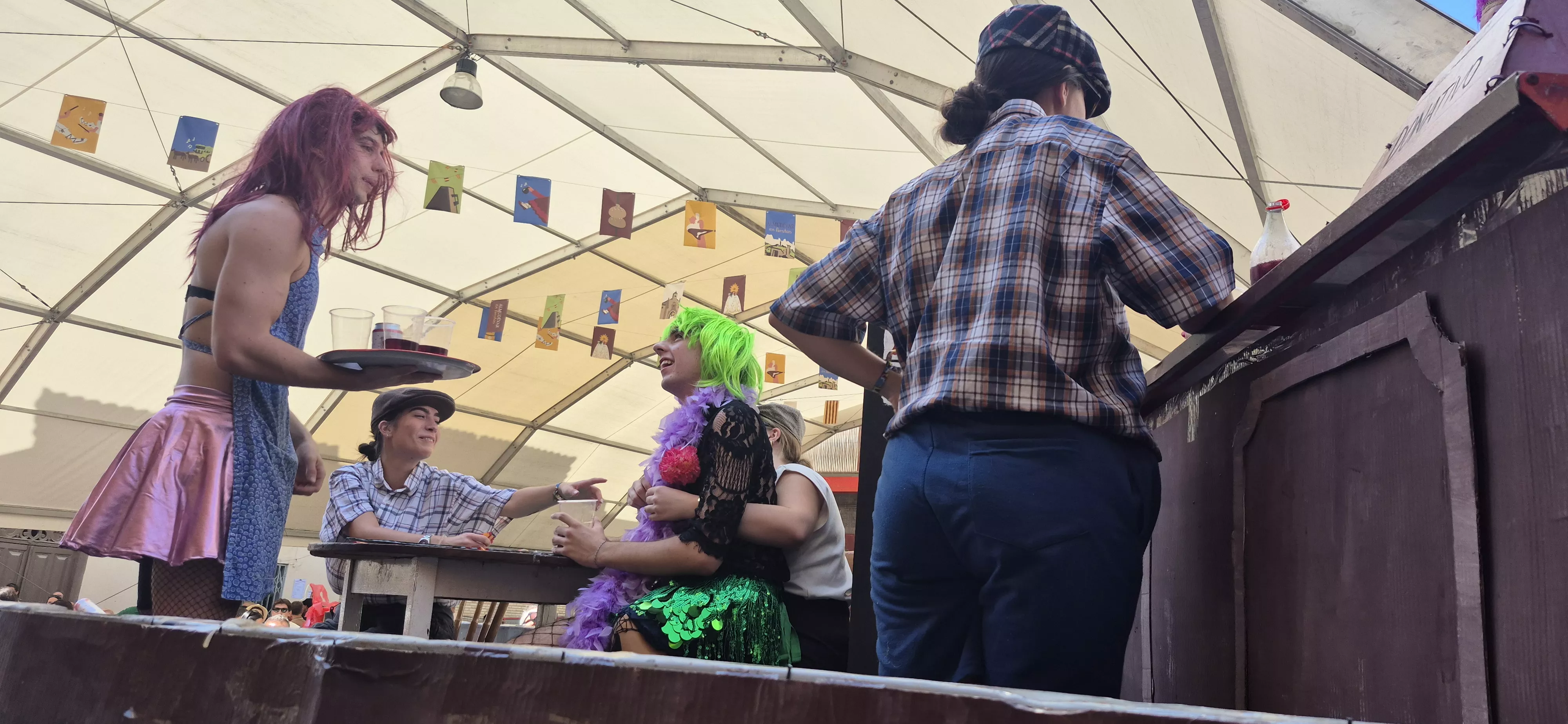 Imágenes del inicio de las fiestas de Almudévar 2026. Foto Myriam Martínez