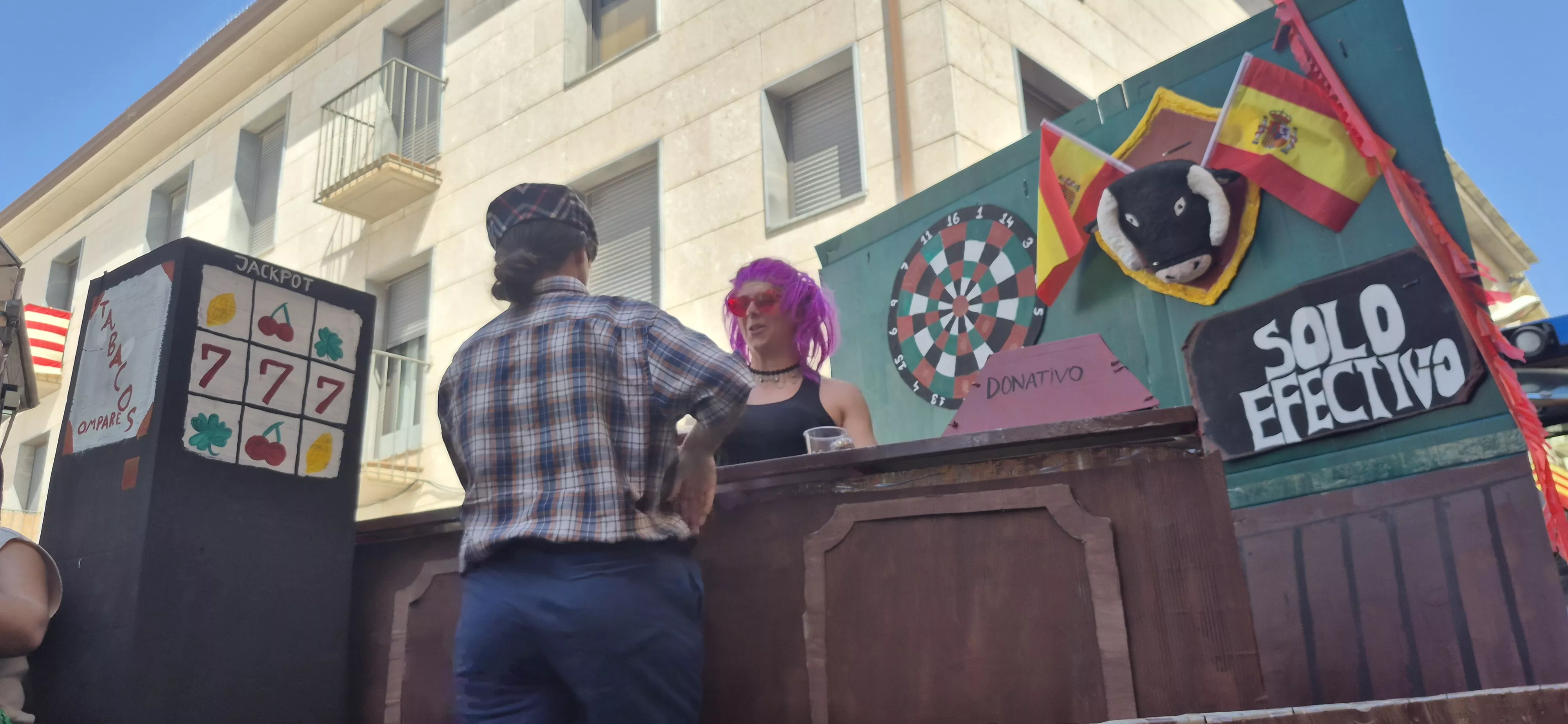 Imágenes del inicio de las fiestas de Almudévar 2026. Foto Myriam Martínez