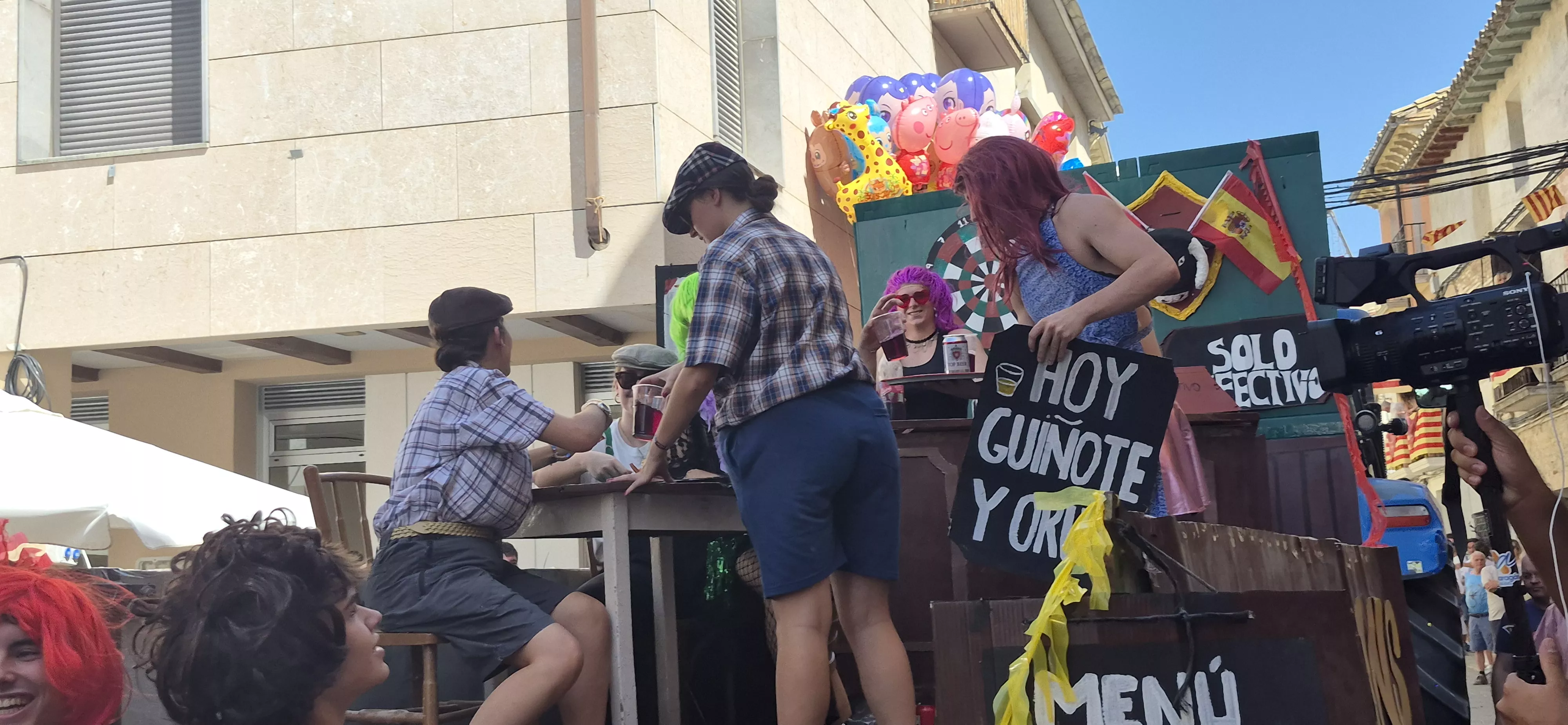 Imágenes del inicio de las fiestas de Almudévar 2026. Foto Myriam Martínez