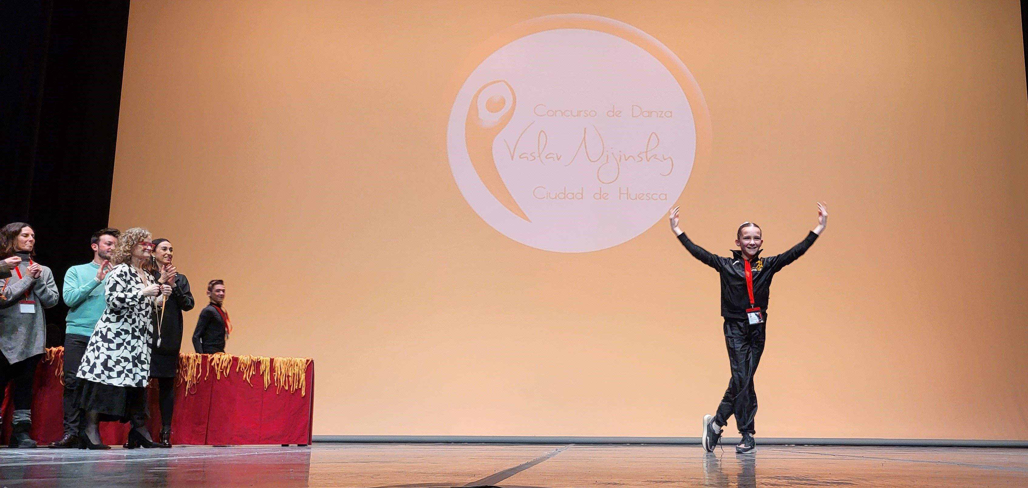 Entrega de premios del IX Concurso de Danza Vaslav Nijinsky Ciudad de Huesca. Foto Myriam Martínez