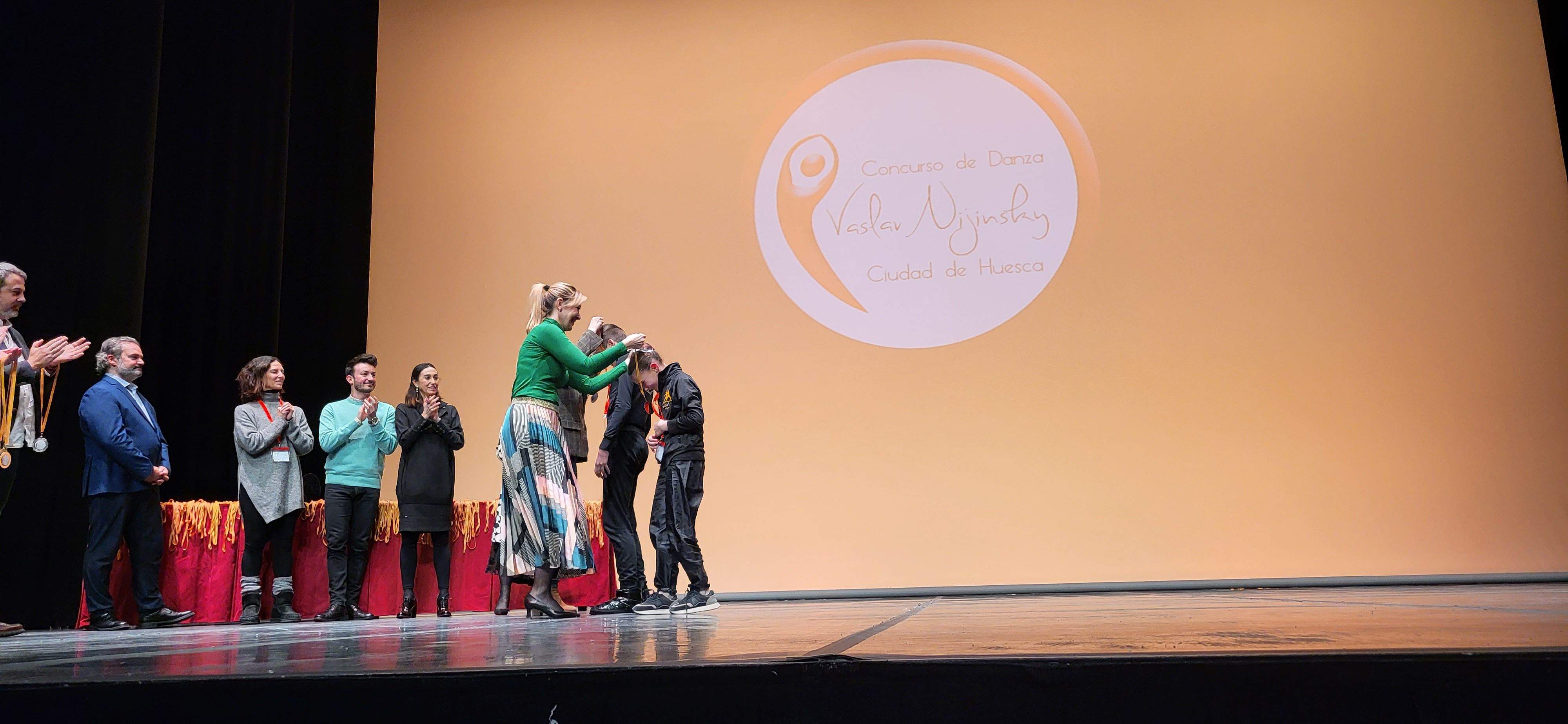 Entrega de premios del IX Concurso de Danza Vaslav Nijinsky Ciudad de Huesca. Foto Myriam Martínez