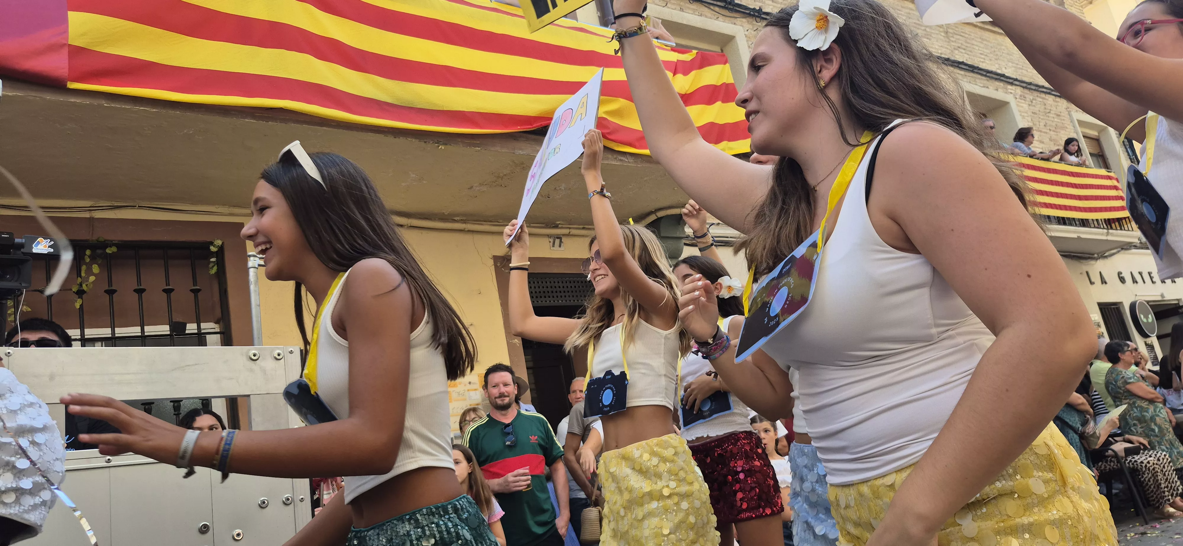 Imágenes del inicio de las fiestas de Almudévar 2026. Foto Myriam Martínez