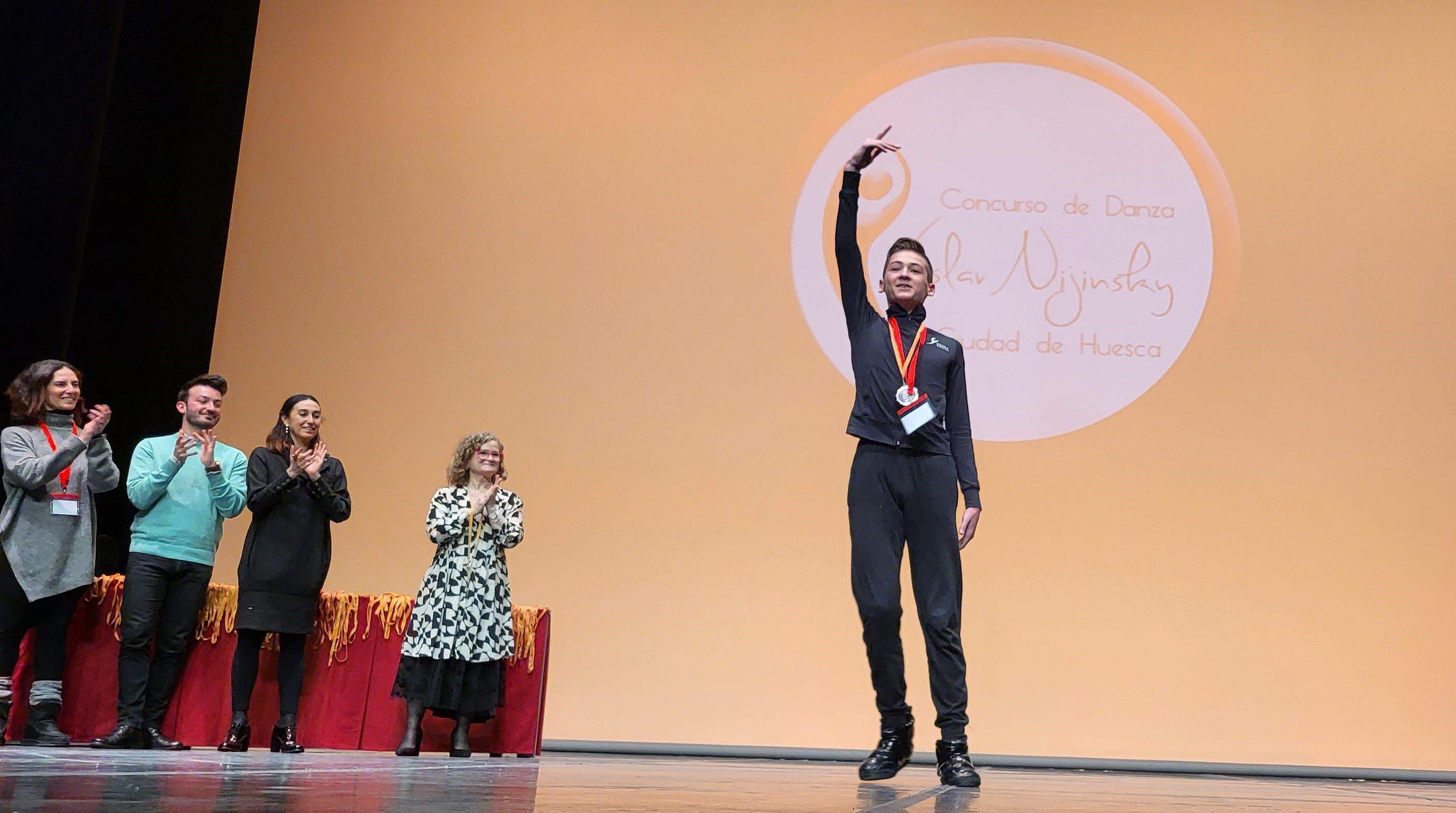 Entrega de premios del IX Concurso de Danza Vaslav Nijinsky Ciudad de Huesca. Foto Myriam Martínez
