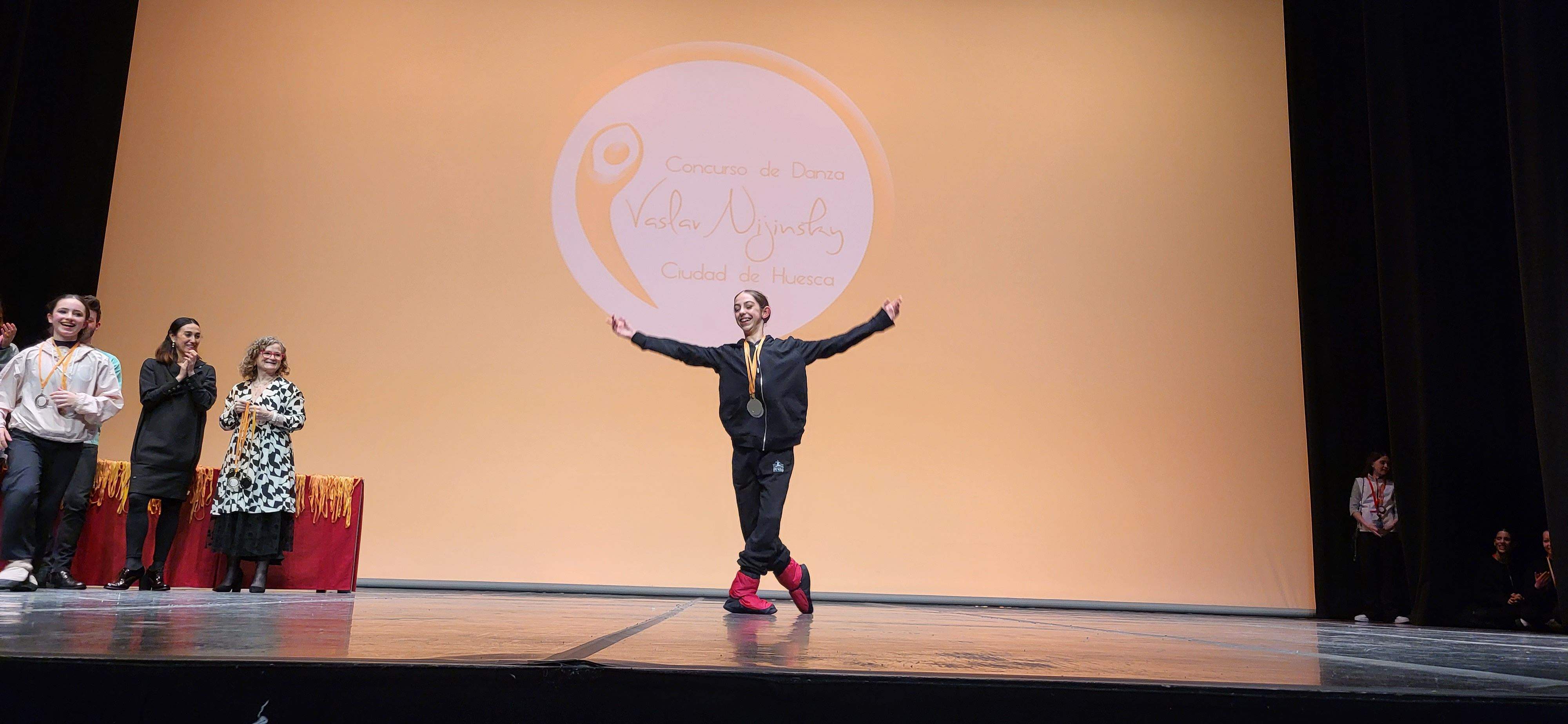 Entrega de premios del IX Concurso de Danza Vaslav Nijinsky Ciudad de Huesca. Foto Myriam Martínez