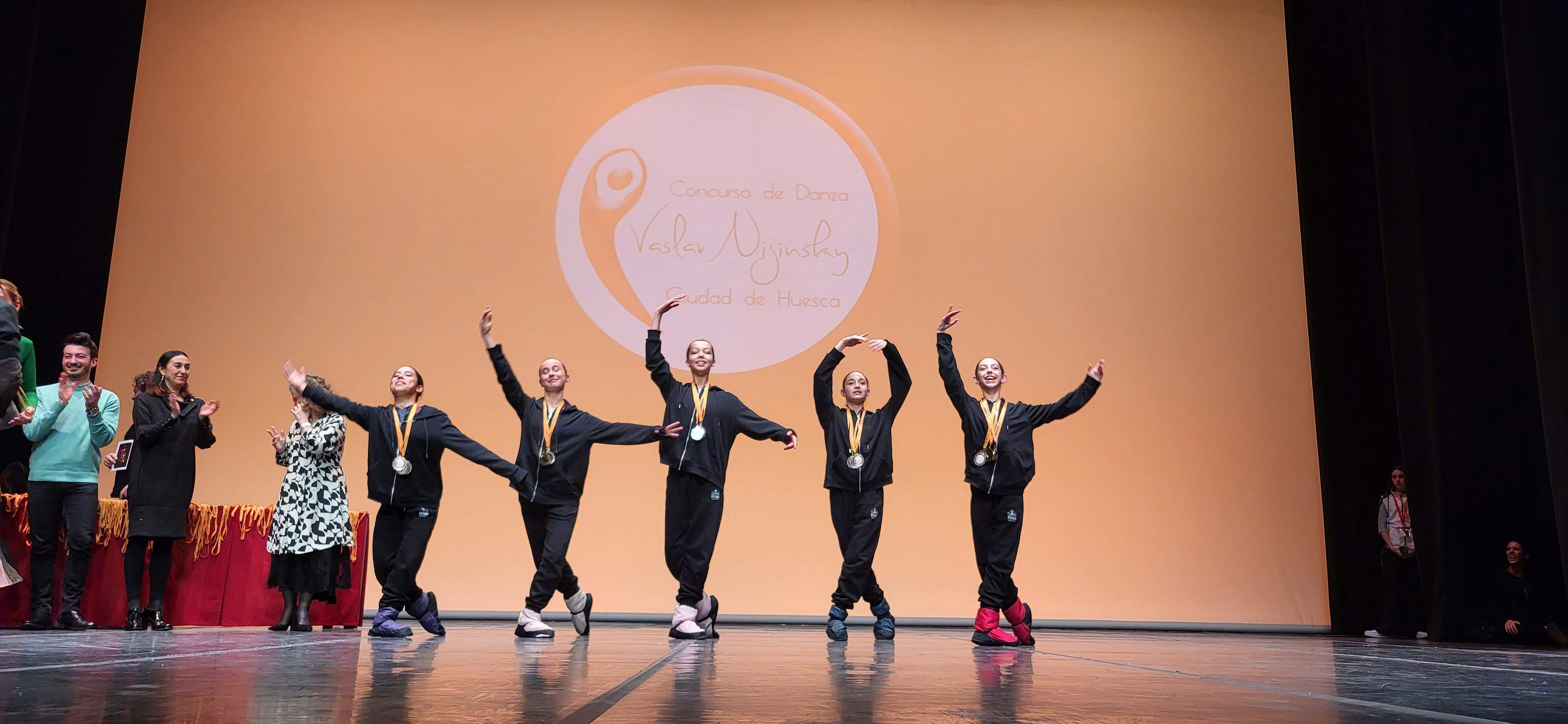 Entrega de premios del IX Concurso de Danza Vaslav Nijinsky Ciudad de Huesca. Foto Myriam Martínez