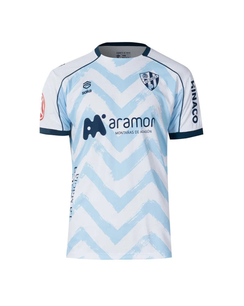 Tercera equipación de la SD Huesca