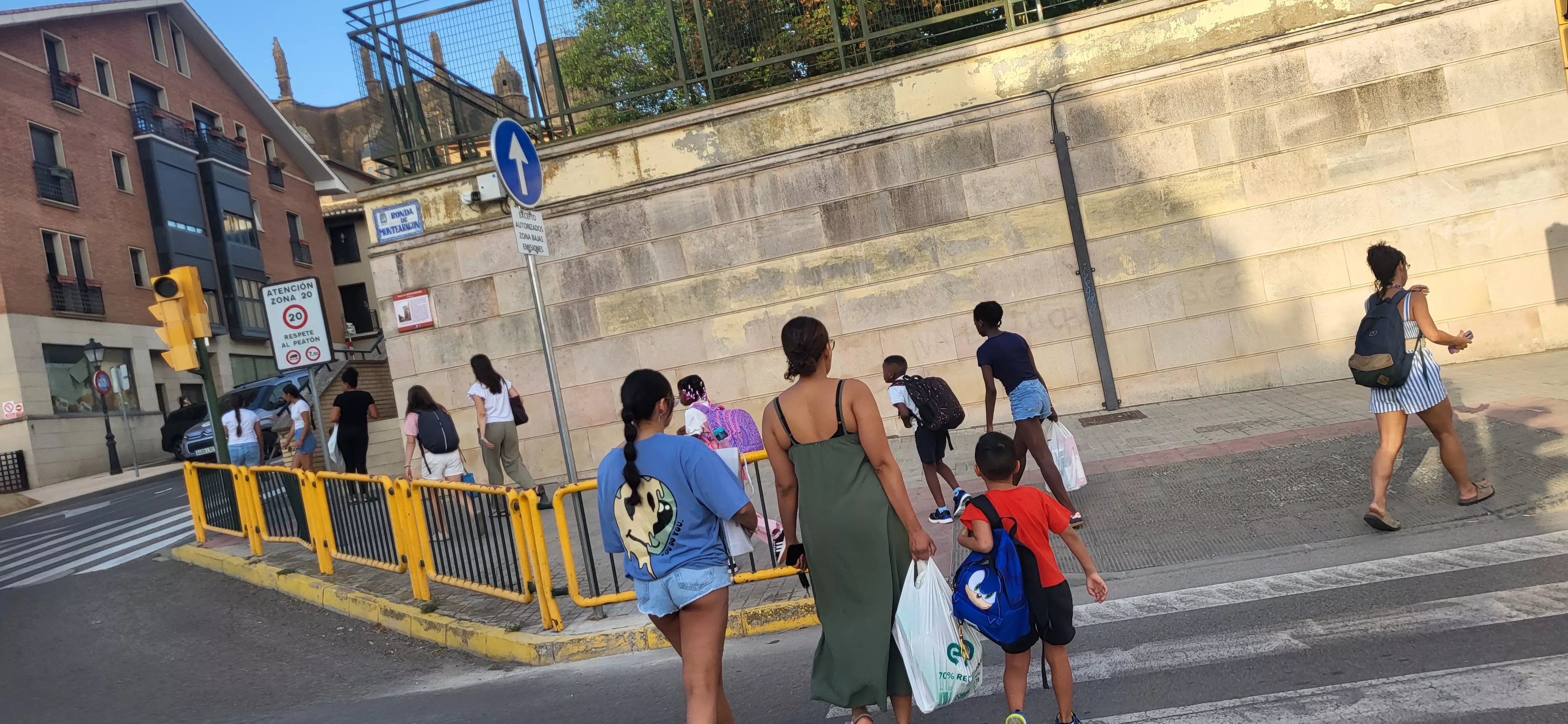 Vuelta al cole de Infantil y Primaria 2026-2027. Foto Mercedes Manterola