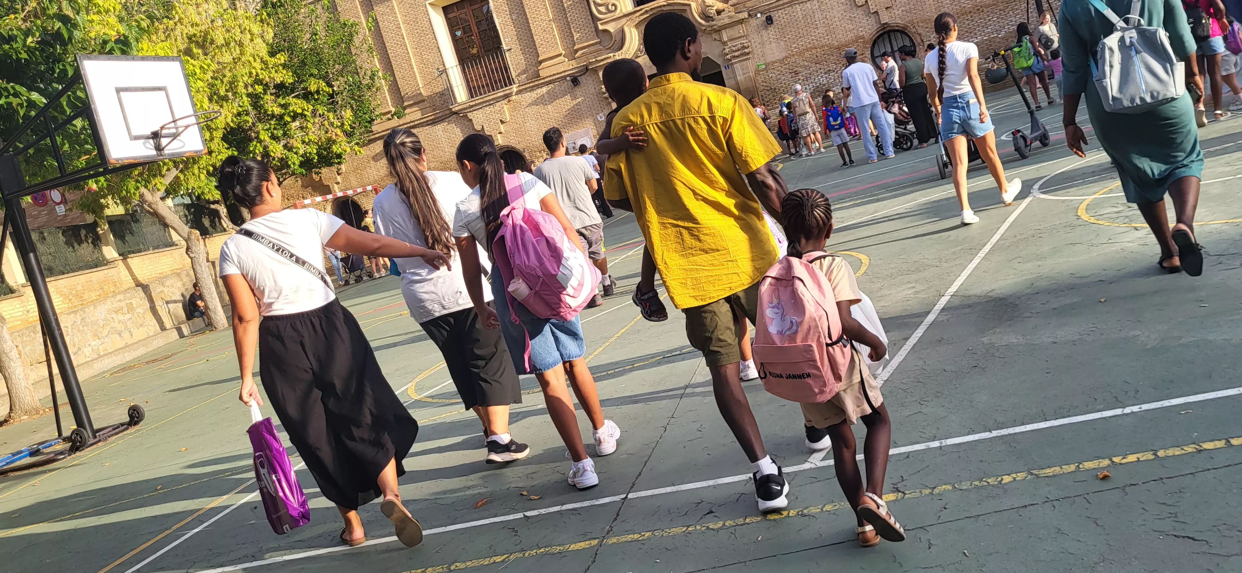 Vuelta al cole de Infantil y Primaria 2026-2027. Foto Mercedes Manterola