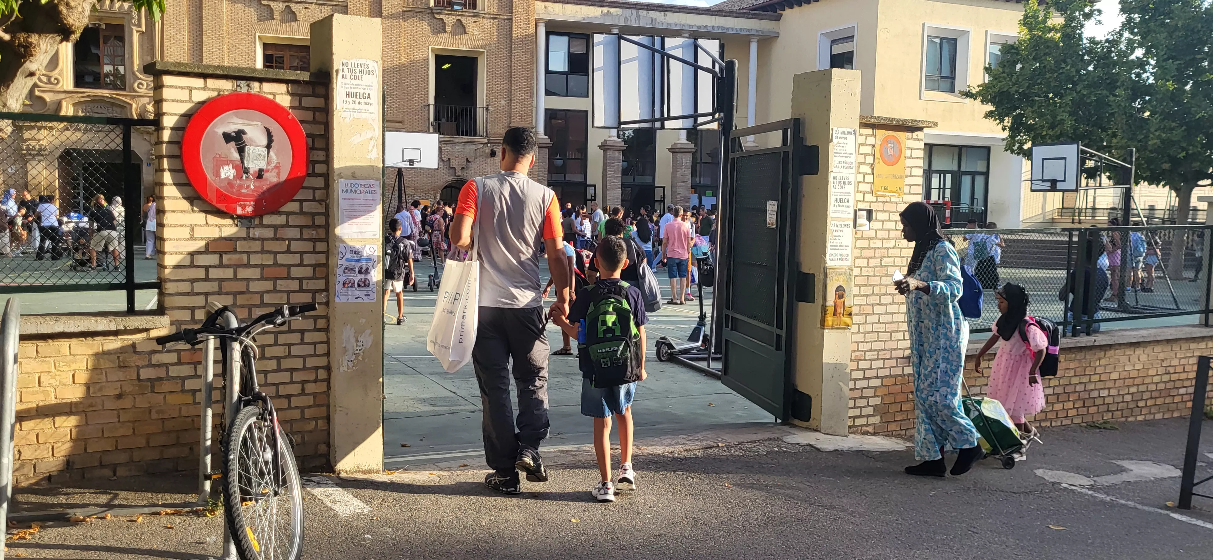 Vuelta al cole de Infantil y Primaria 2026-2027. Foto Mercedes Manterola