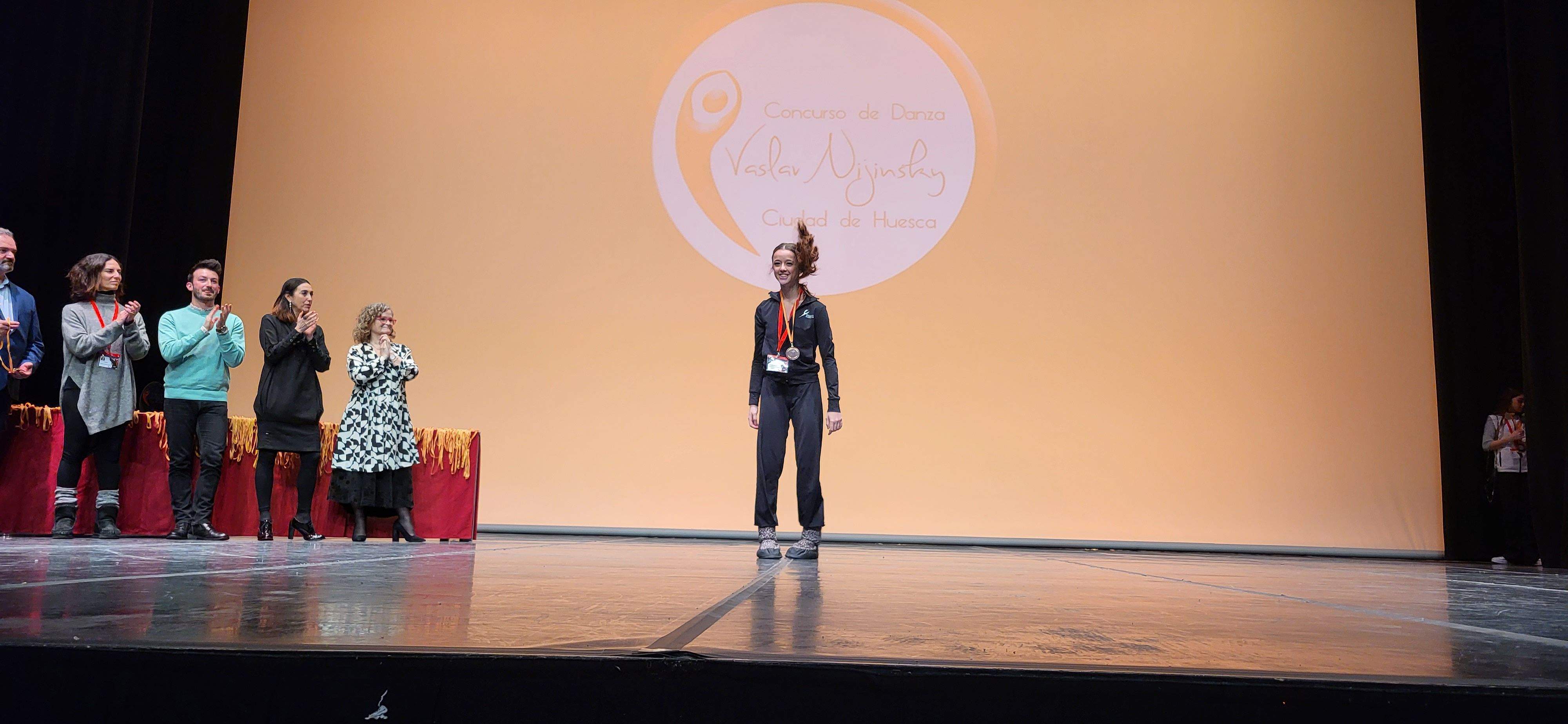 Entrega de premios del IX Concurso de Danza Vaslav Nijinsky Ciudad de Huesca. Foto Myriam Martínez