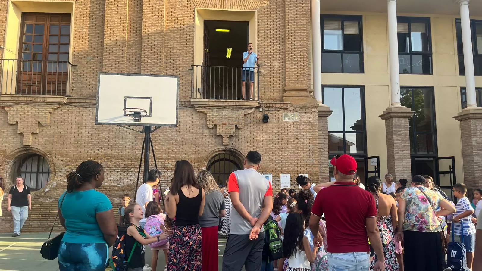 Vuelta al cole de Infantil y Primaria 2026-2027. Foto Mercedes Manterola