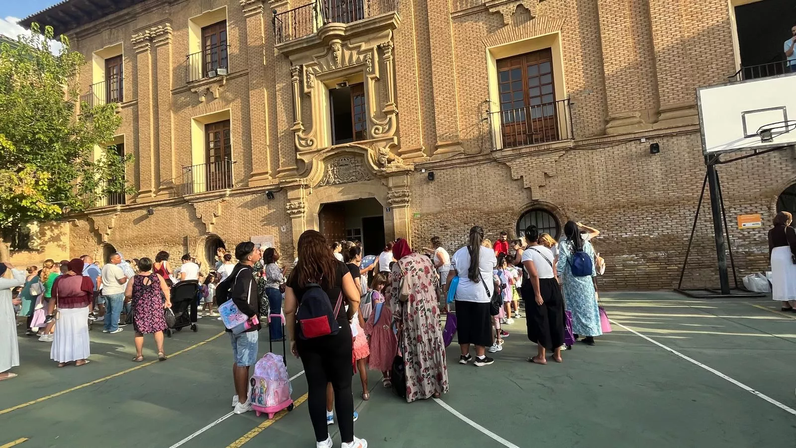 Vuelta al cole de Infantil y Primaria 2026-2027. Foto Mercedes Manterola