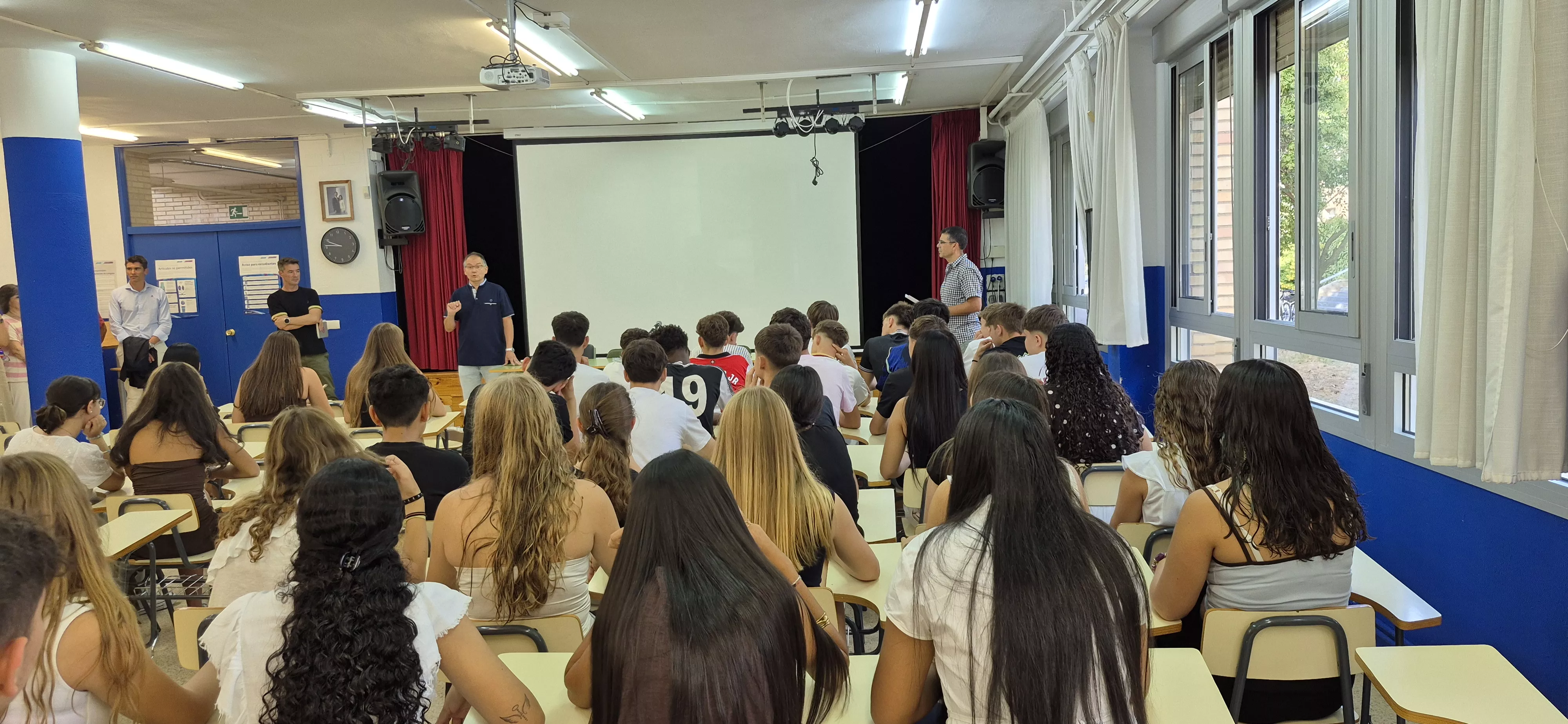 IES Lucas Mallada este curso 2026-2027. Foto Myriam Martínez