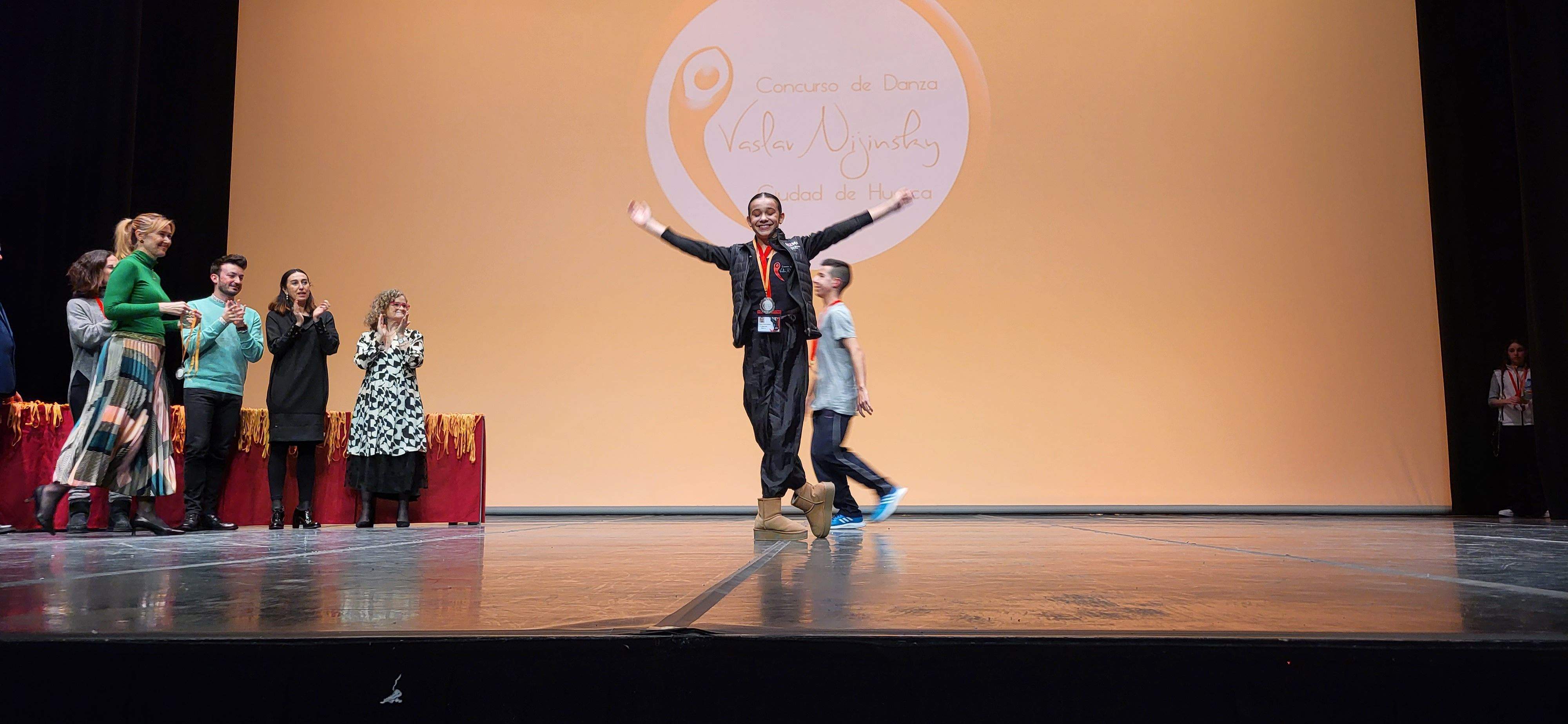 Entrega de premios del IX Concurso de Danza Vaslav Nijinsky Ciudad de Huesca. Foto Myriam Martínez