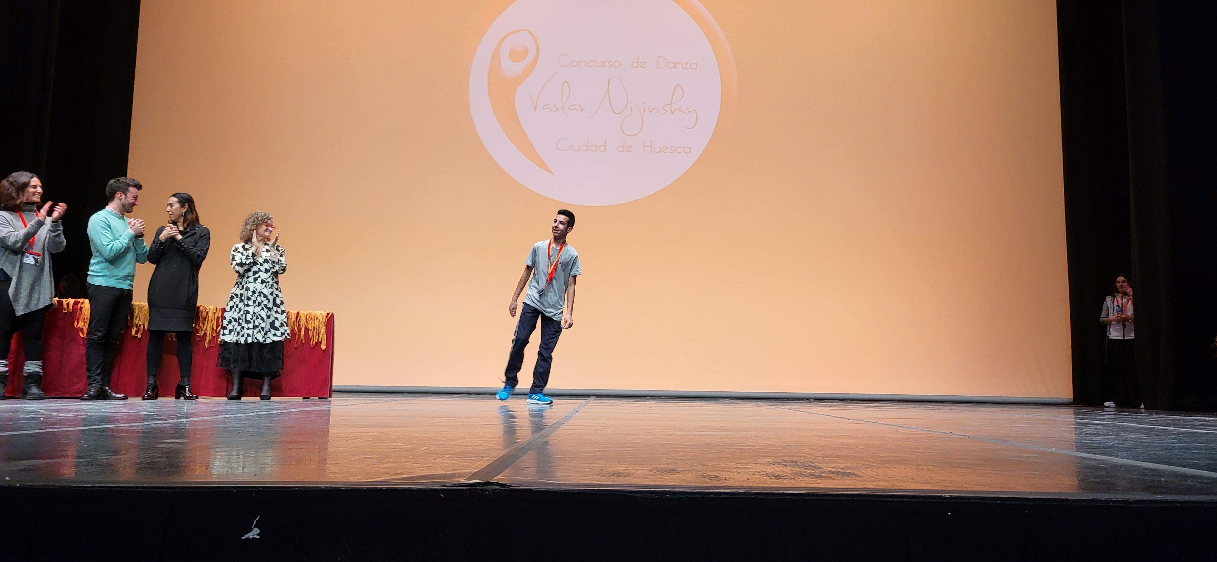 Entrega de premios del IX Concurso de Danza Vaslav Nijinsky Ciudad de Huesca. Foto Myriam Martínez