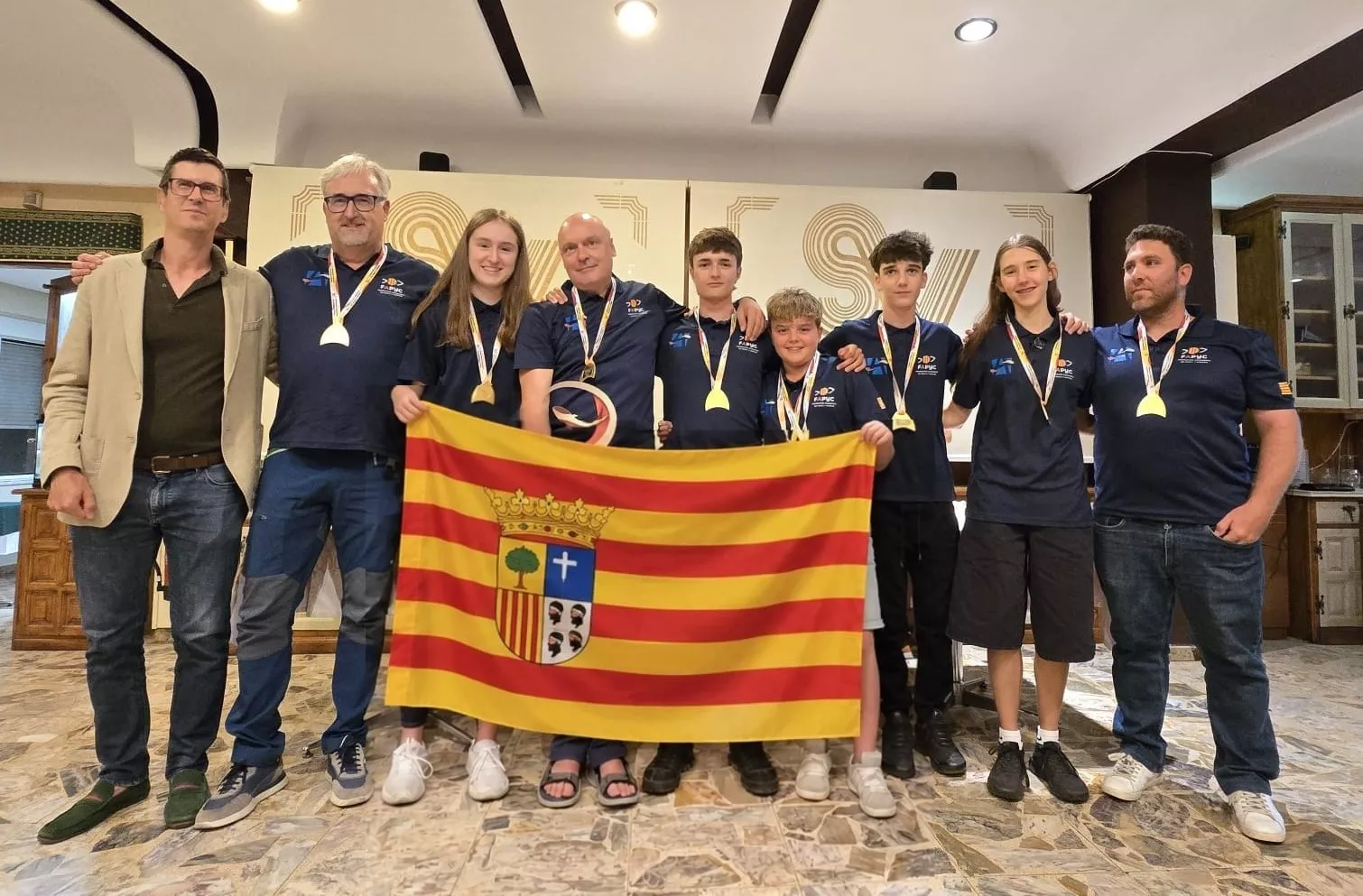 SELECCION ARAGONESA CAMPEONA ESPAÑA 