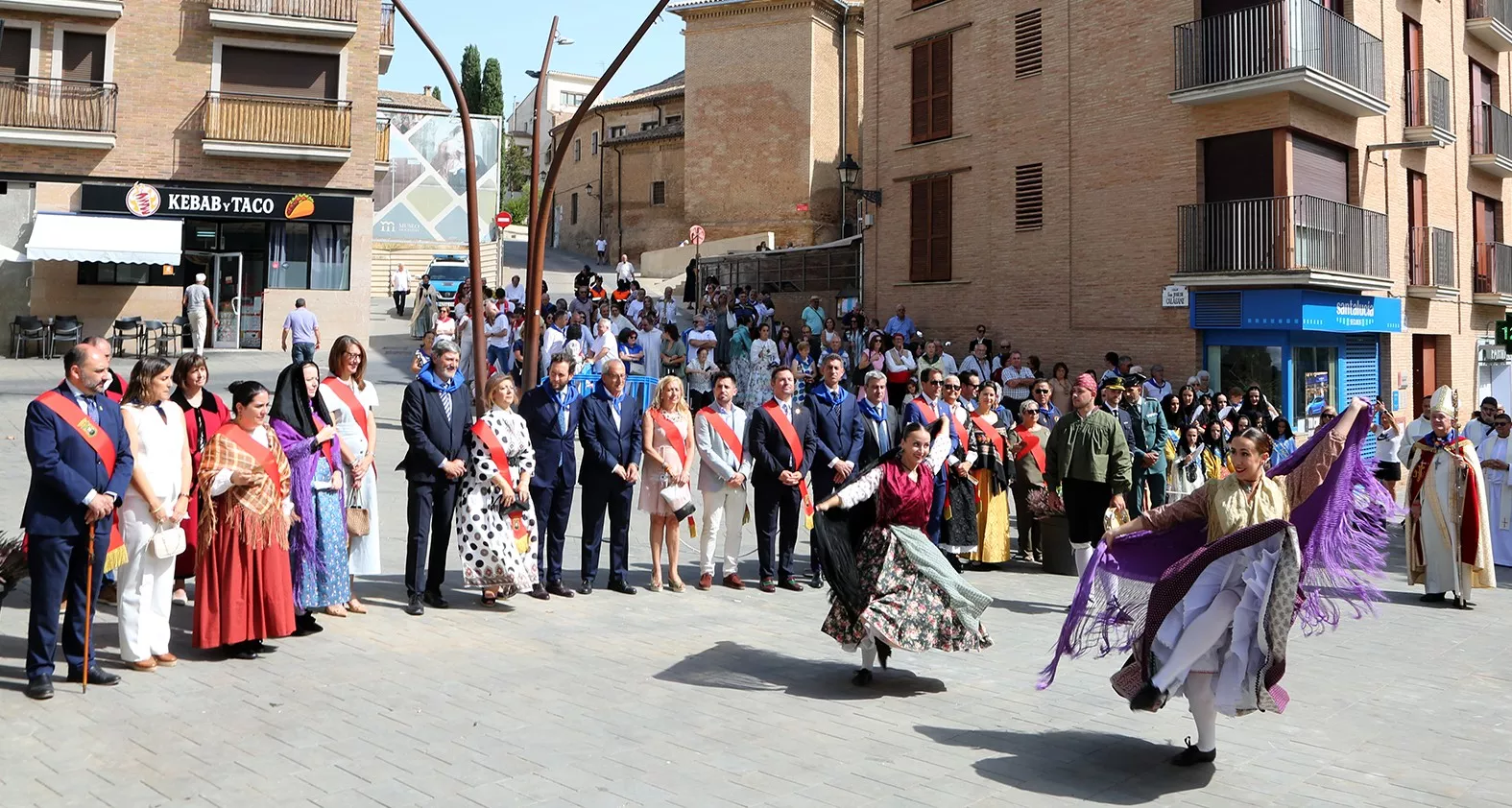 Ofrenda de las Fiestas en Honor de la Natividad de Nuestra Señora de Barbastro.