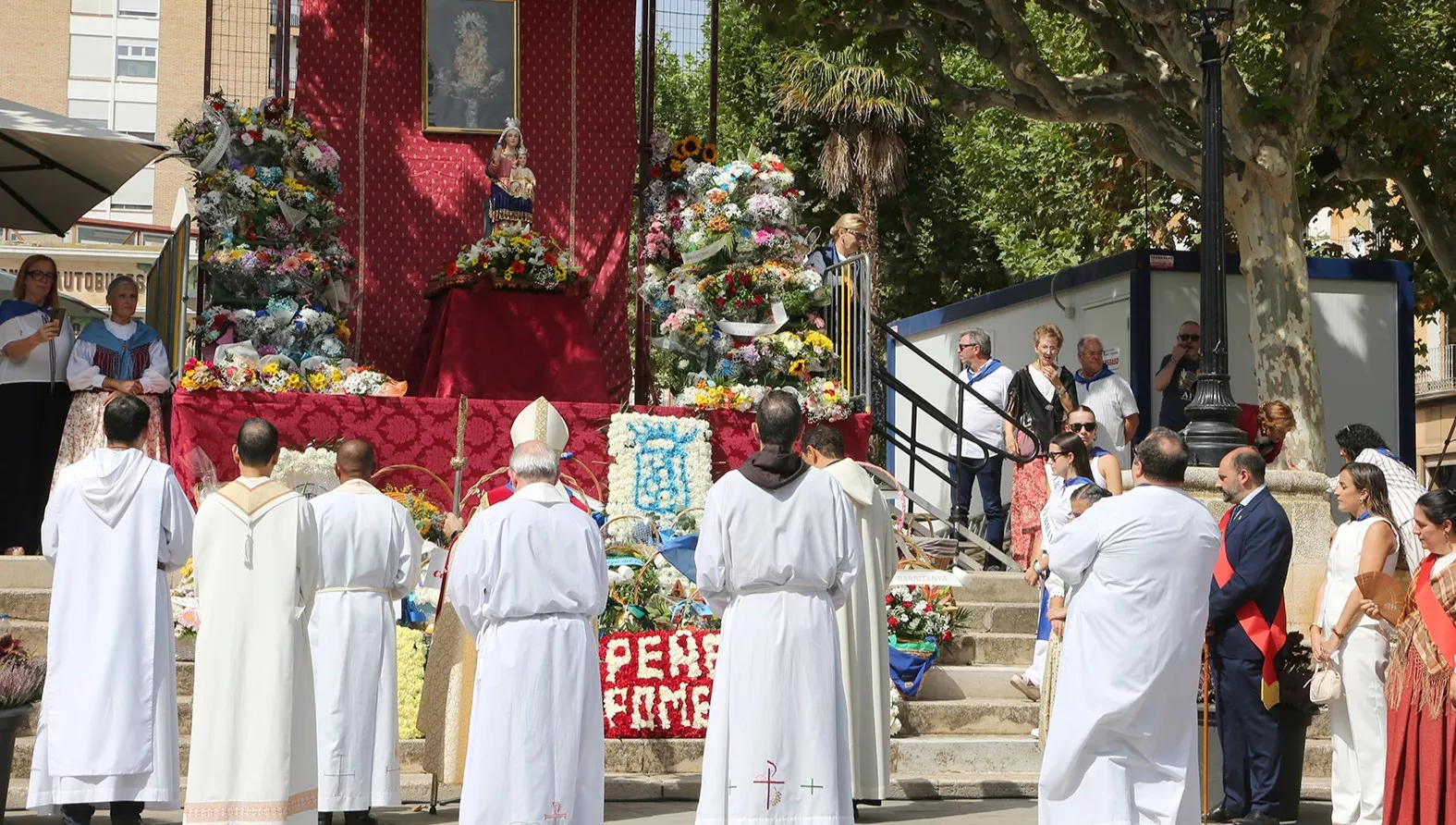 Ofrenda de las Fiestas en Honor de la Natividad de Nuestra Señora de Barbastro.