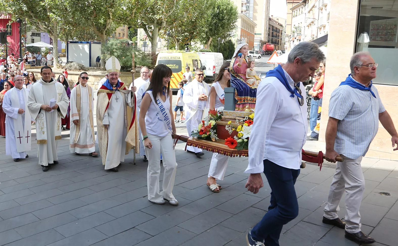 Ofrenda de las Fiestas en Honor de la Natividad de Nuestra Señora de Barbastro.