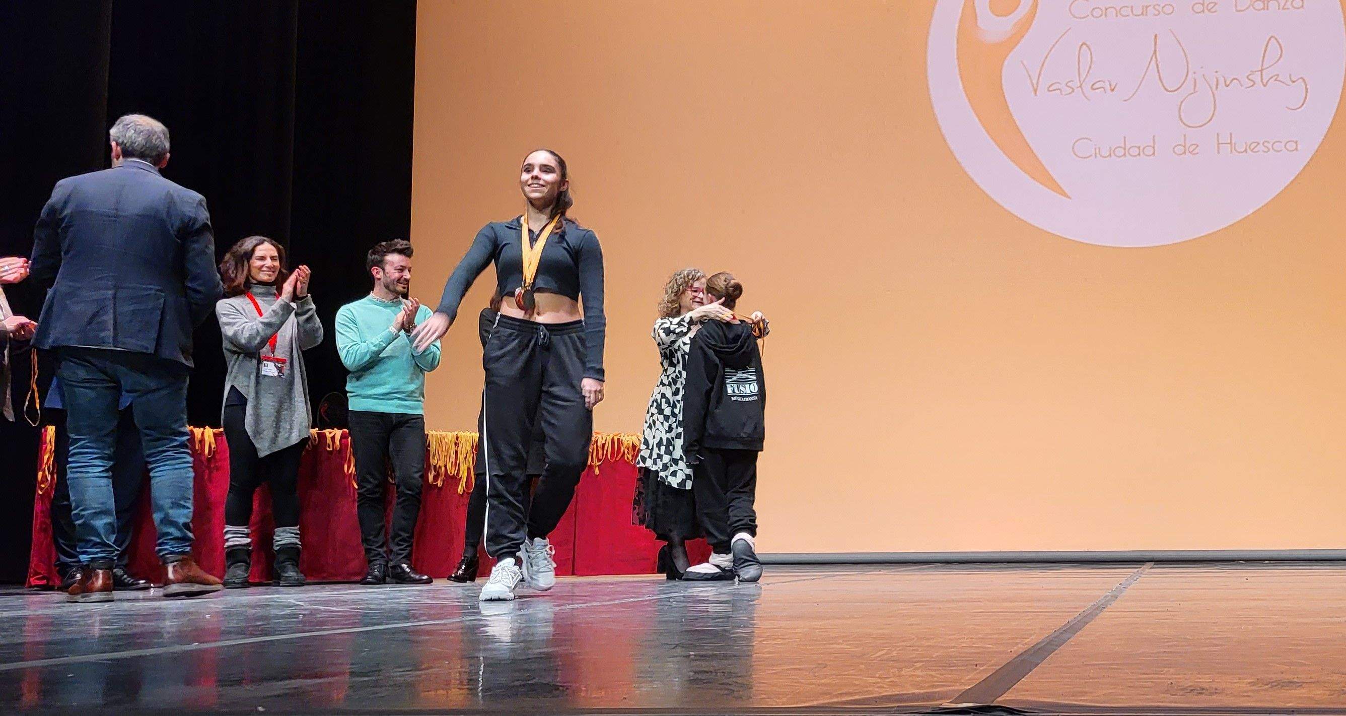 Entrega de premios del IX Concurso de Danza Vaslav Nijinsky Ciudad de Huesca. Foto Myriam Martínez