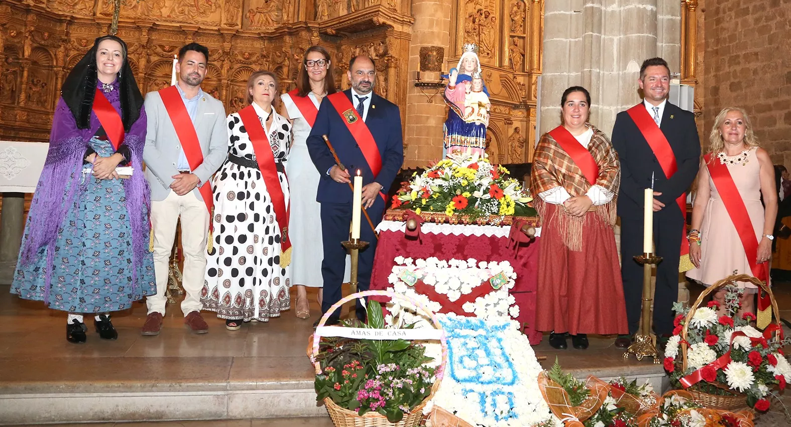 Ofrenda de las Fiestas en Honor de la Natividad de Nuestra Señora de Barbastro.