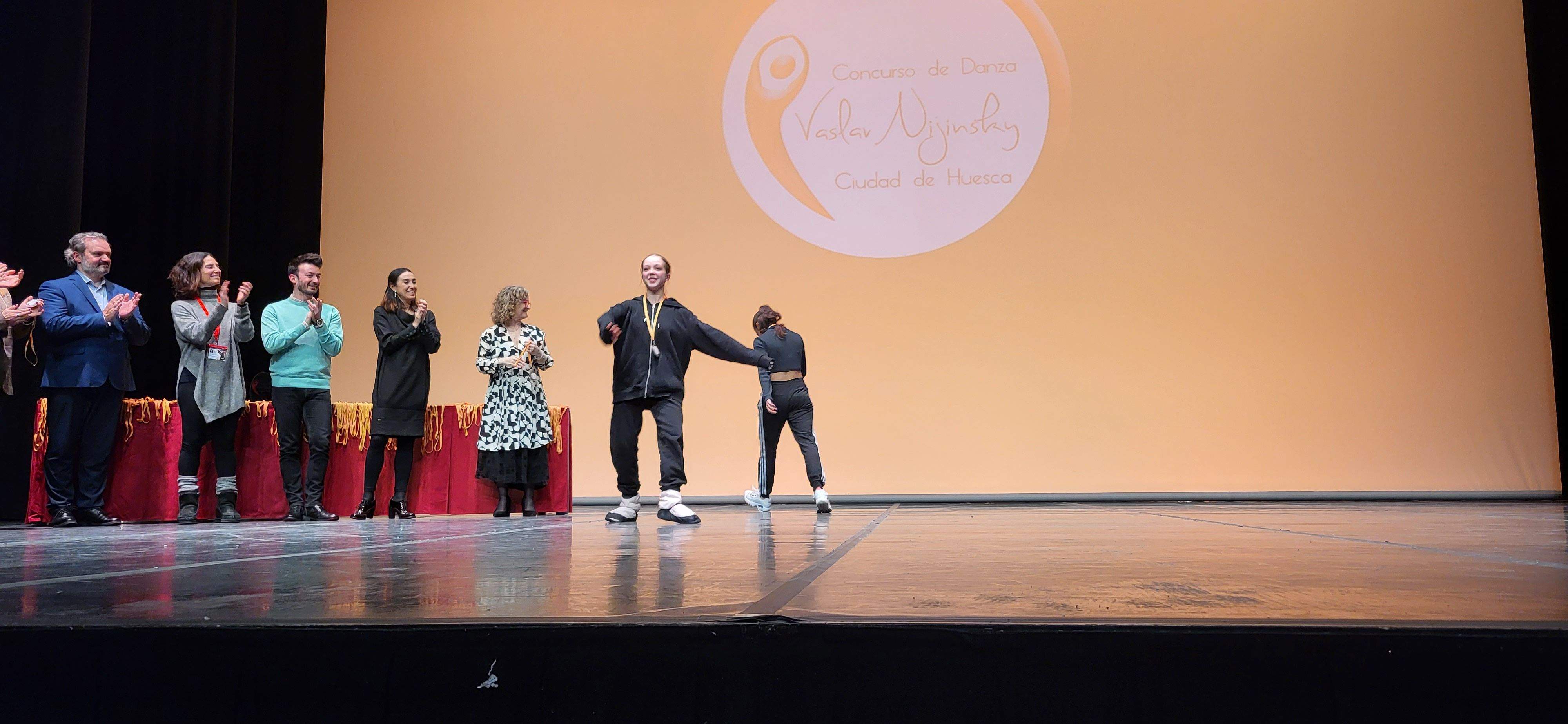 Entrega de premios del IX Concurso de Danza Vaslav Nijinsky Ciudad de Huesca. Foto Myriam Martínez
