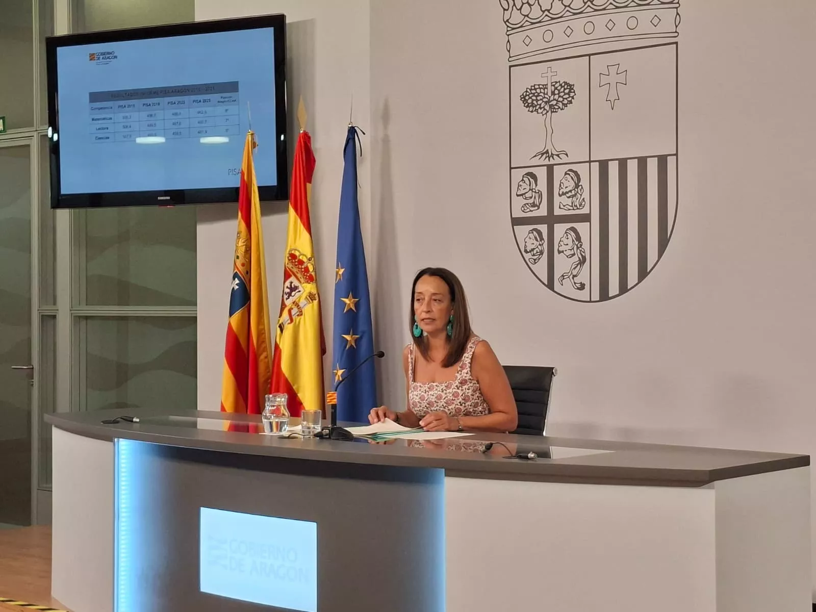 Carmen Susín califica los resultados de "demoledores" y los achaca a la LOMLOE.