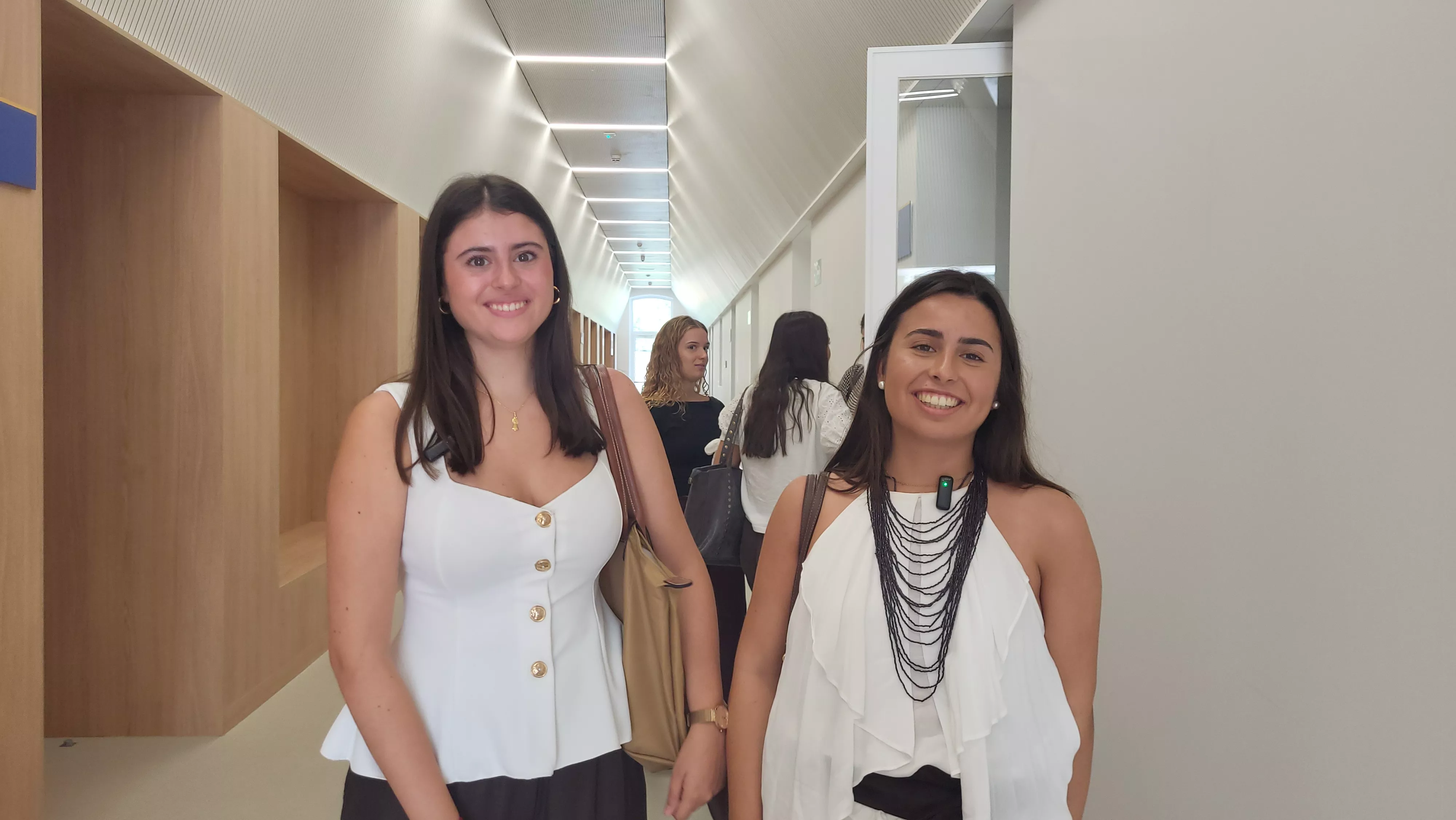 Inicio del curso en el nuevo edificio de Medicina del Campus de Huesca. Foto Mercedes Manterola