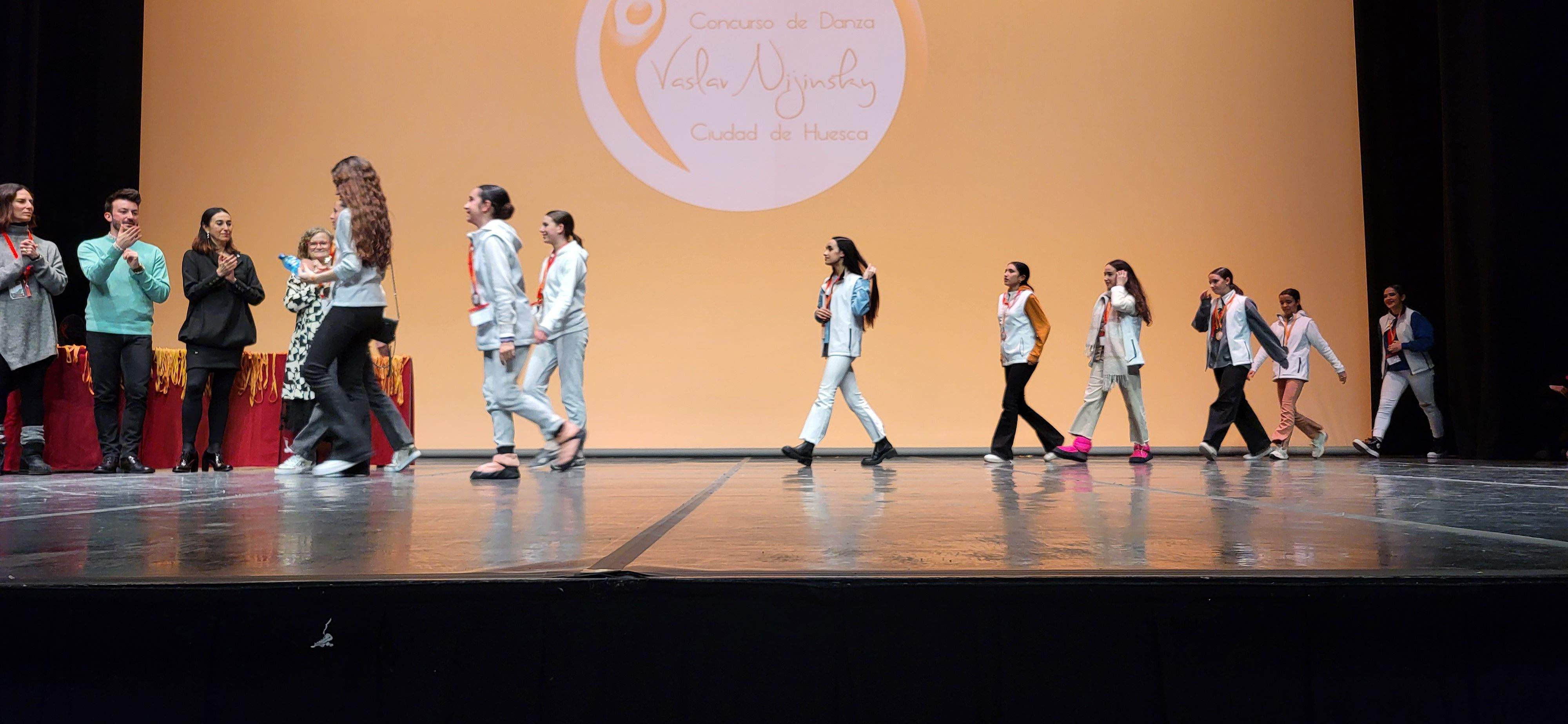 Entrega de premios del IX Concurso de Danza Vaslav Nijinsky Ciudad de Huesca. Foto Myriam Martínez