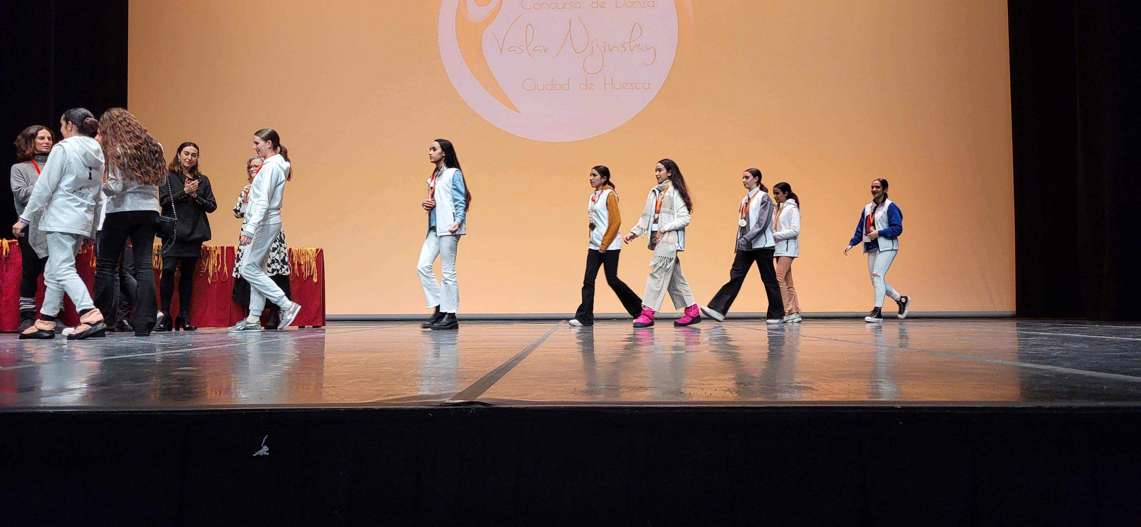Entrega de premios del IX Concurso de Danza Vaslav Nijinsky Ciudad de Huesca. Foto Myriam Martínez