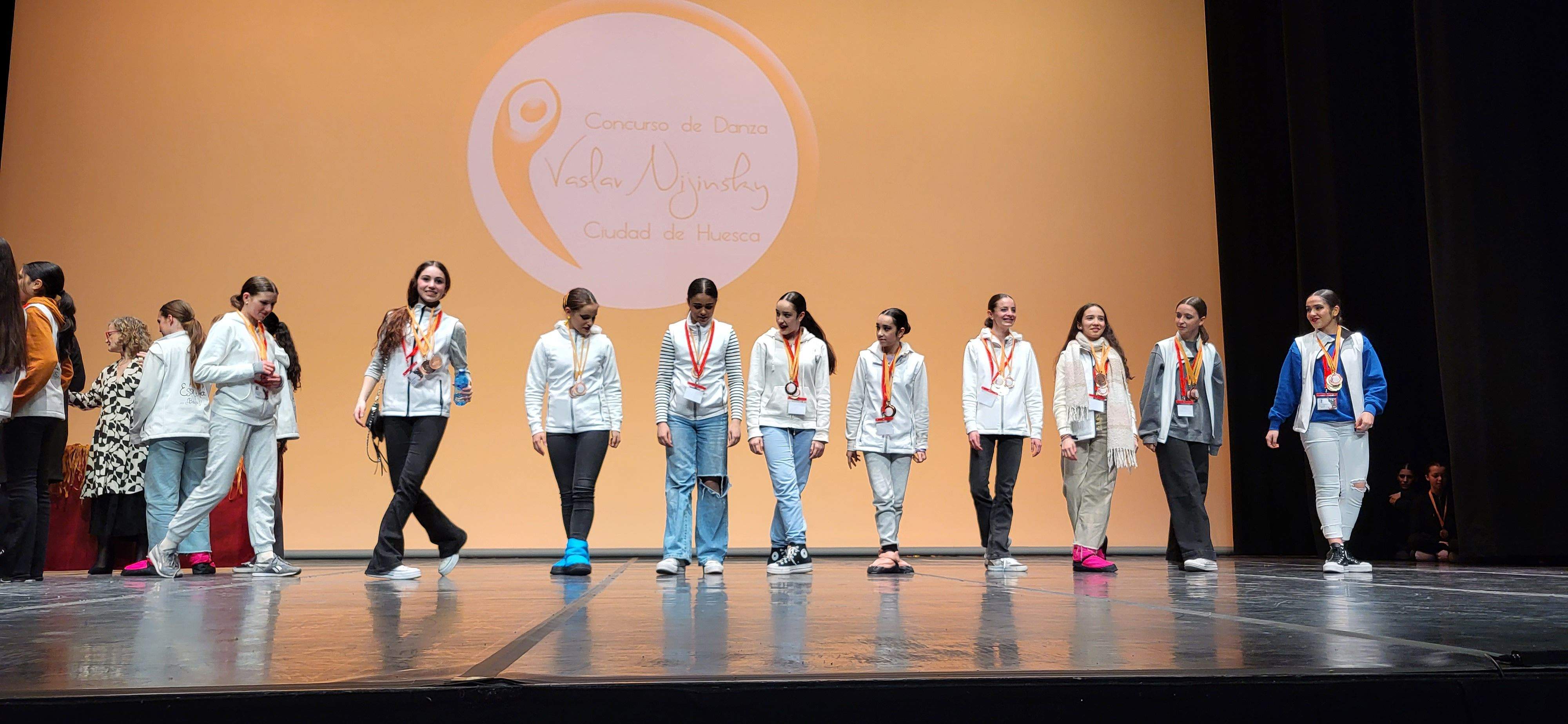 Entrega de premios del IX Concurso de Danza Vaslav Nijinsky Ciudad de Huesca. Foto Myriam Martínez