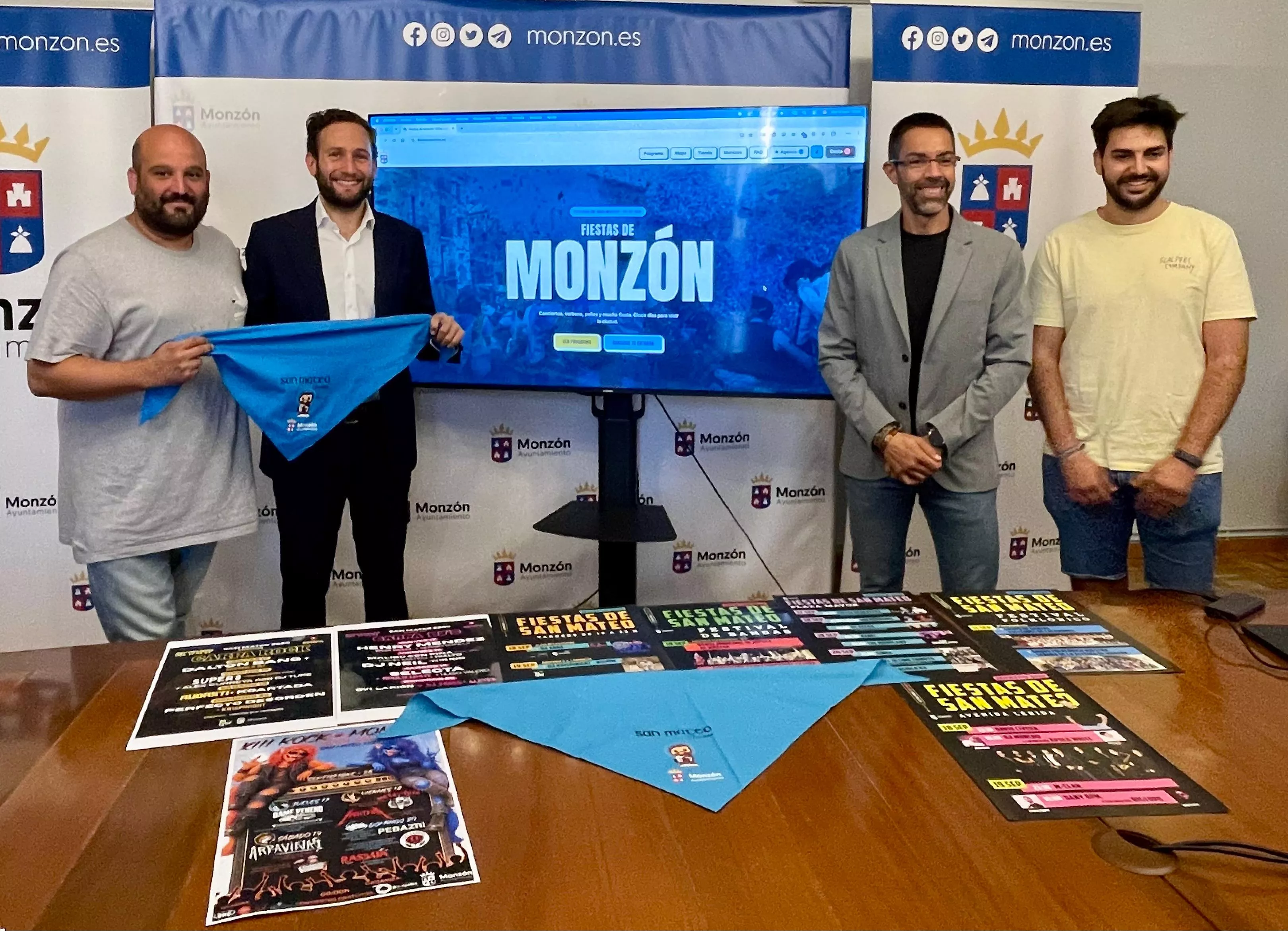 Monzón prepara San Mateo con más de 160 actos, 40 actuaciones musicales y ocho escenarios.