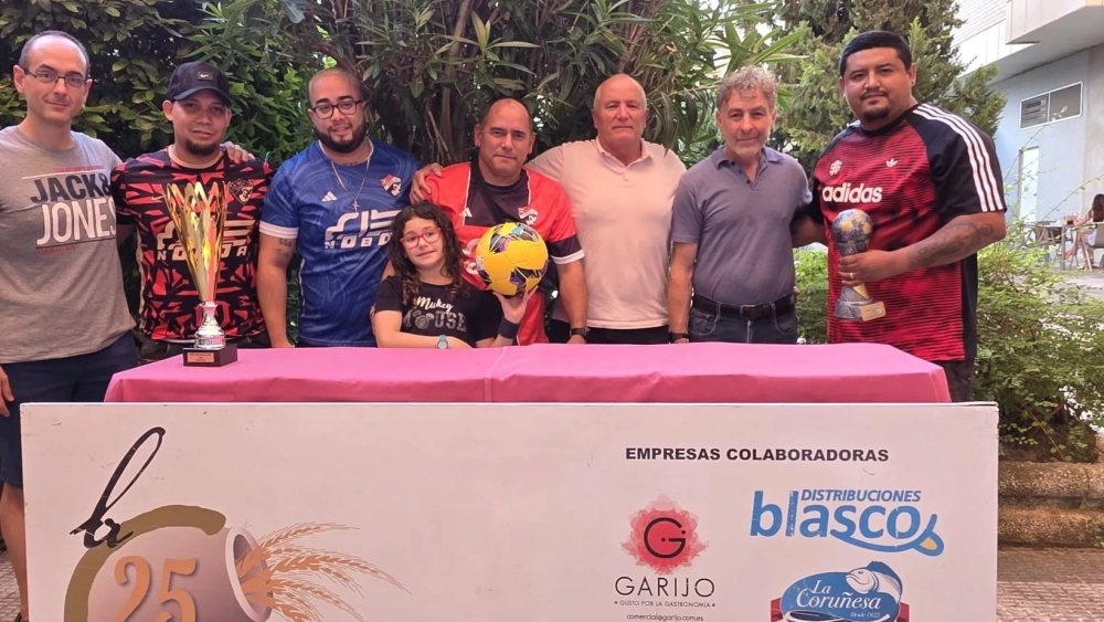 Imagen de la entrega de trofeos de la pasada temporada.