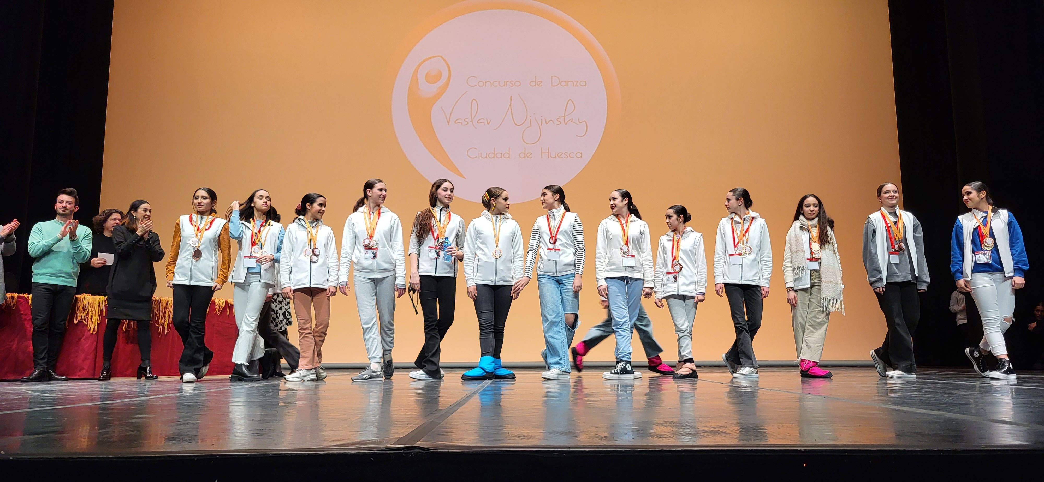 Entrega de premios del IX Concurso de Danza Vaslav Nijinsky Ciudad de Huesca. Foto Myriam Martínez